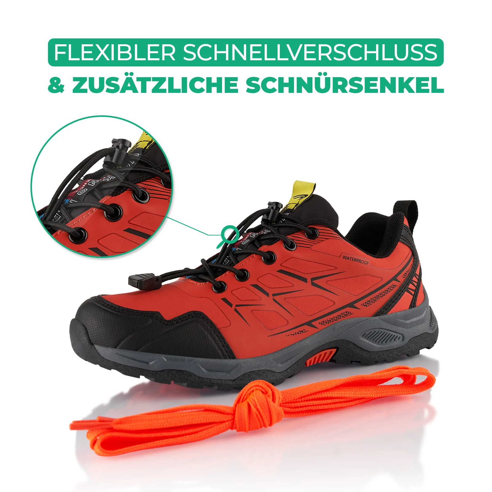 Wanderschuhe Wasserdichte Trail Running Trekkingschuhe - Image 4
