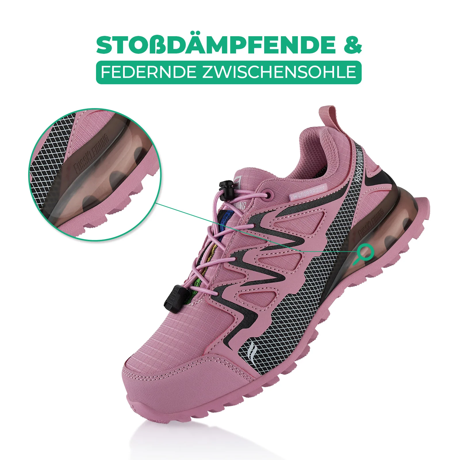 Wanderschuhe Wasserdichte Trail Running Trekkingschuhe - Image 3