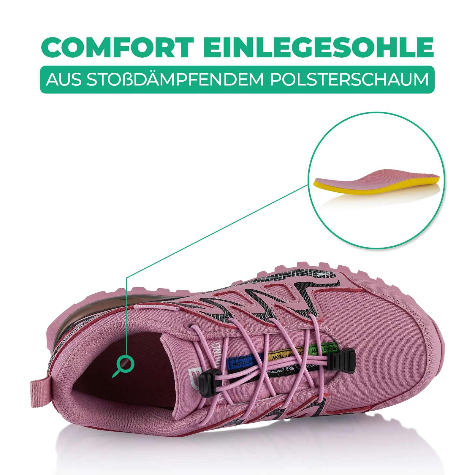 Wanderschuhe Wasserdichte Trail Running Trekkingschuhe - Image 5