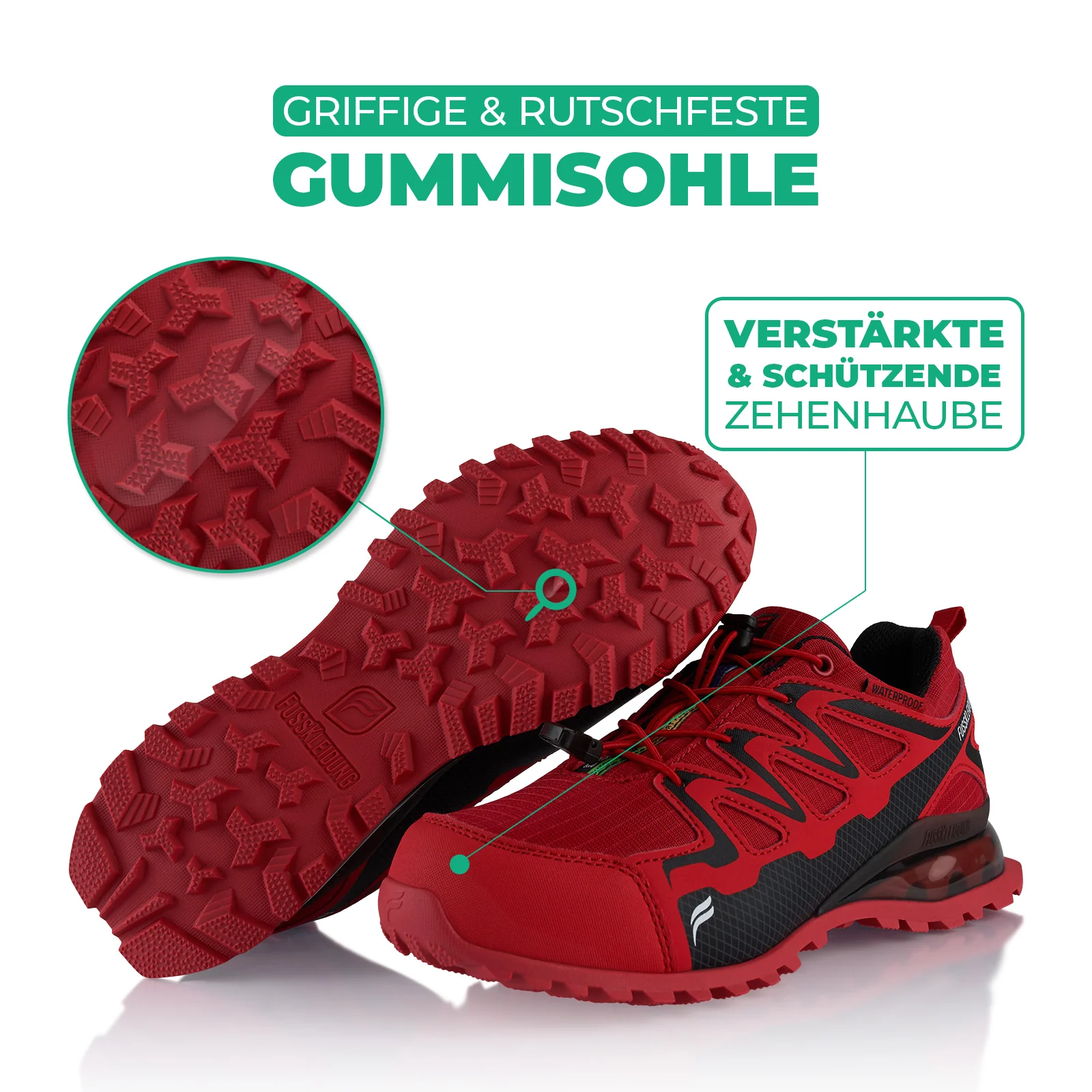 Wanderschuhe Wasserdichte Trail Running Trekkingschuhe - Image 6