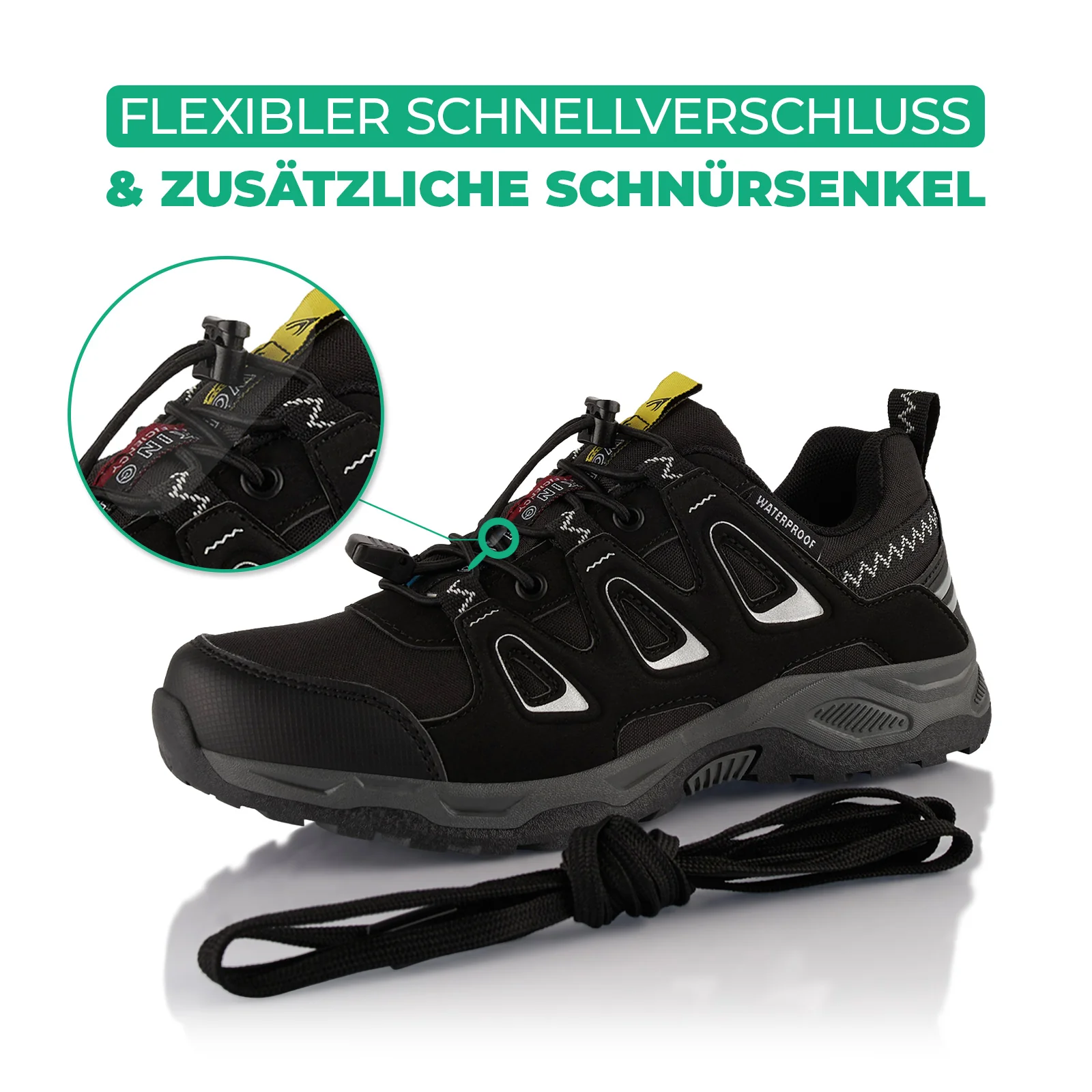 Wanderschuhe Wasserdichte Trail Running Trekkingschuhe - Image 4