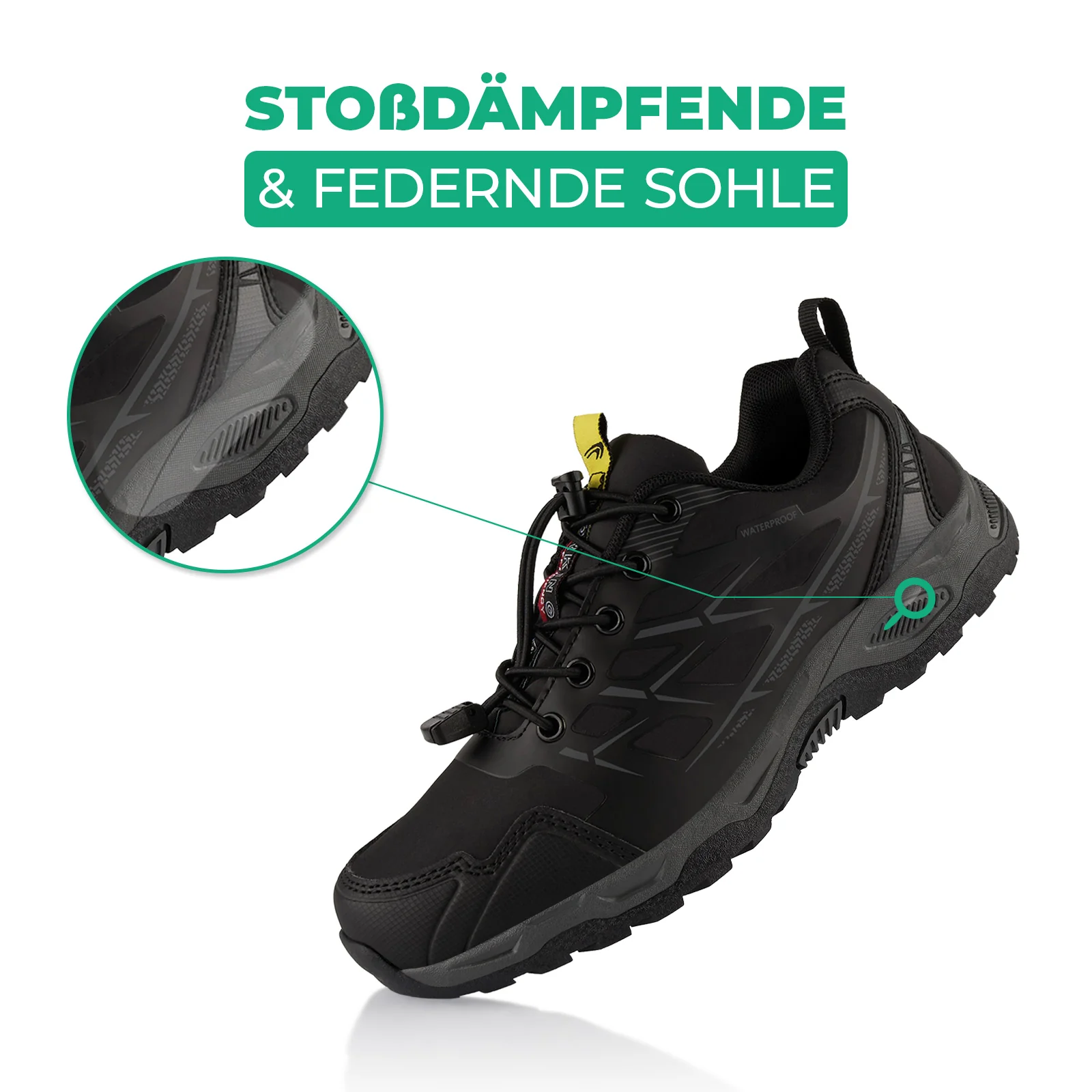 Wanderschuhe Wasserdichte Trail Running Trekkingschuhe - Image 3