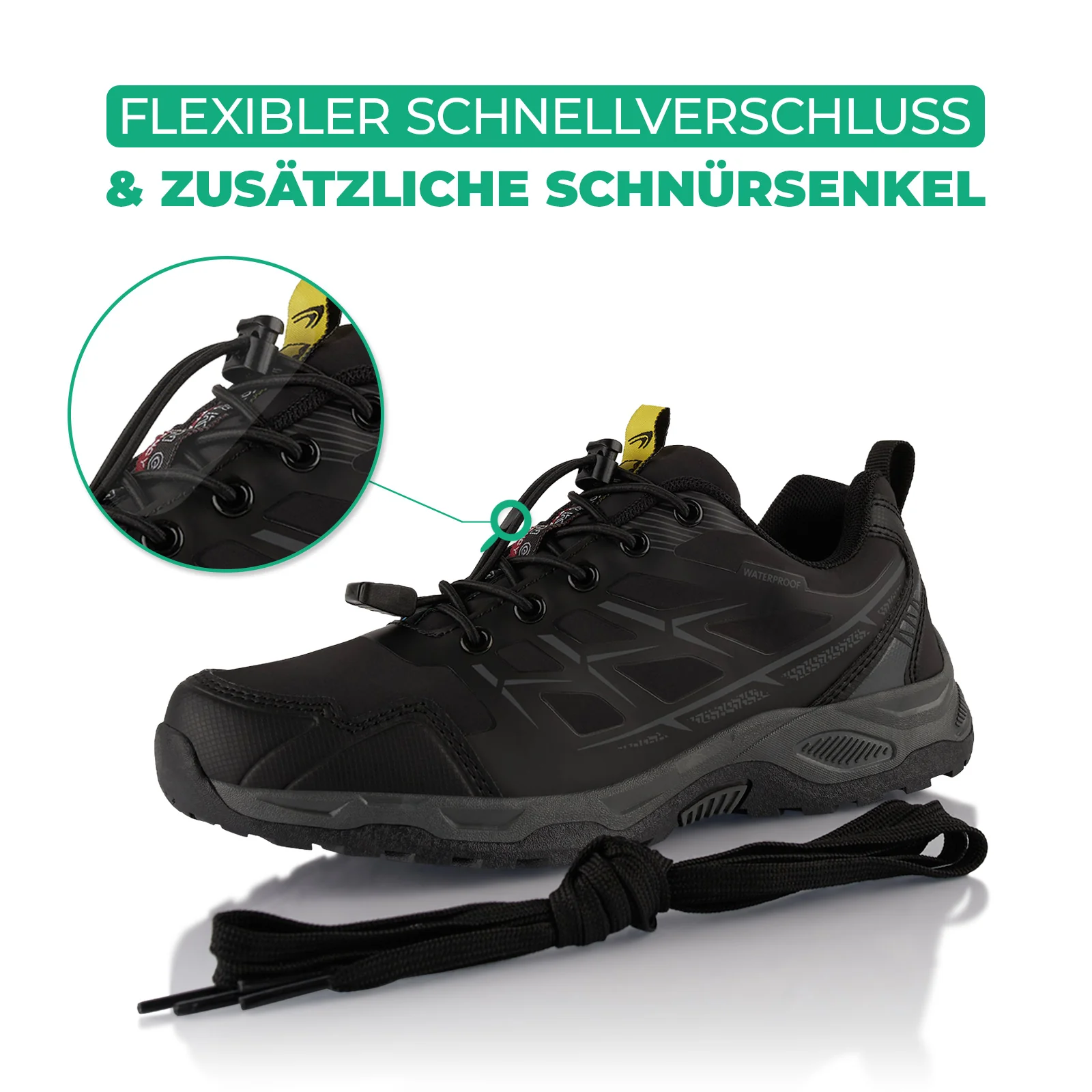 Wanderschuhe Wasserdichte Trail Running Trekkingschuhe - Image 4