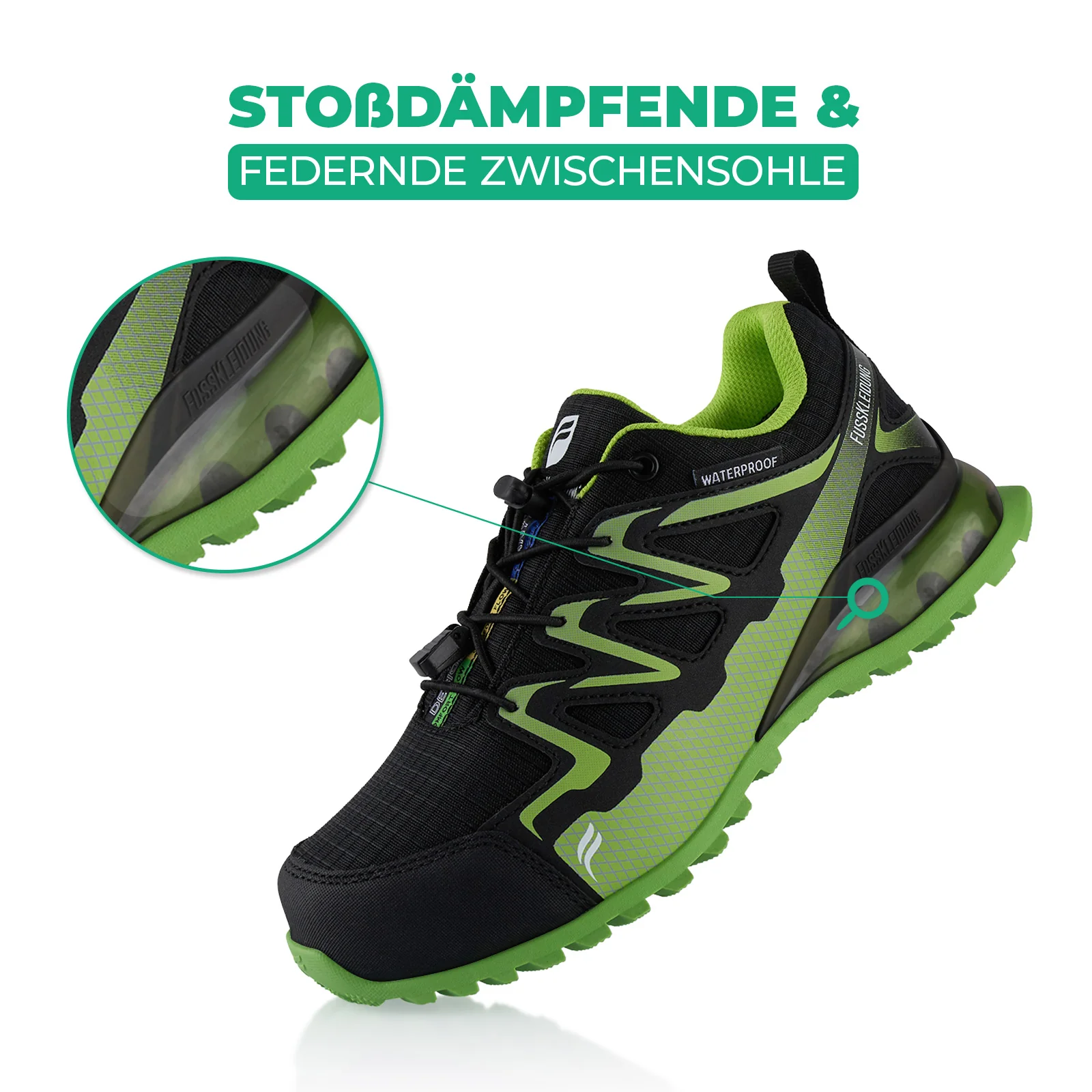 Wanderschuhe Wasserdichte Trail Running Trekkingschuhe - Image 3