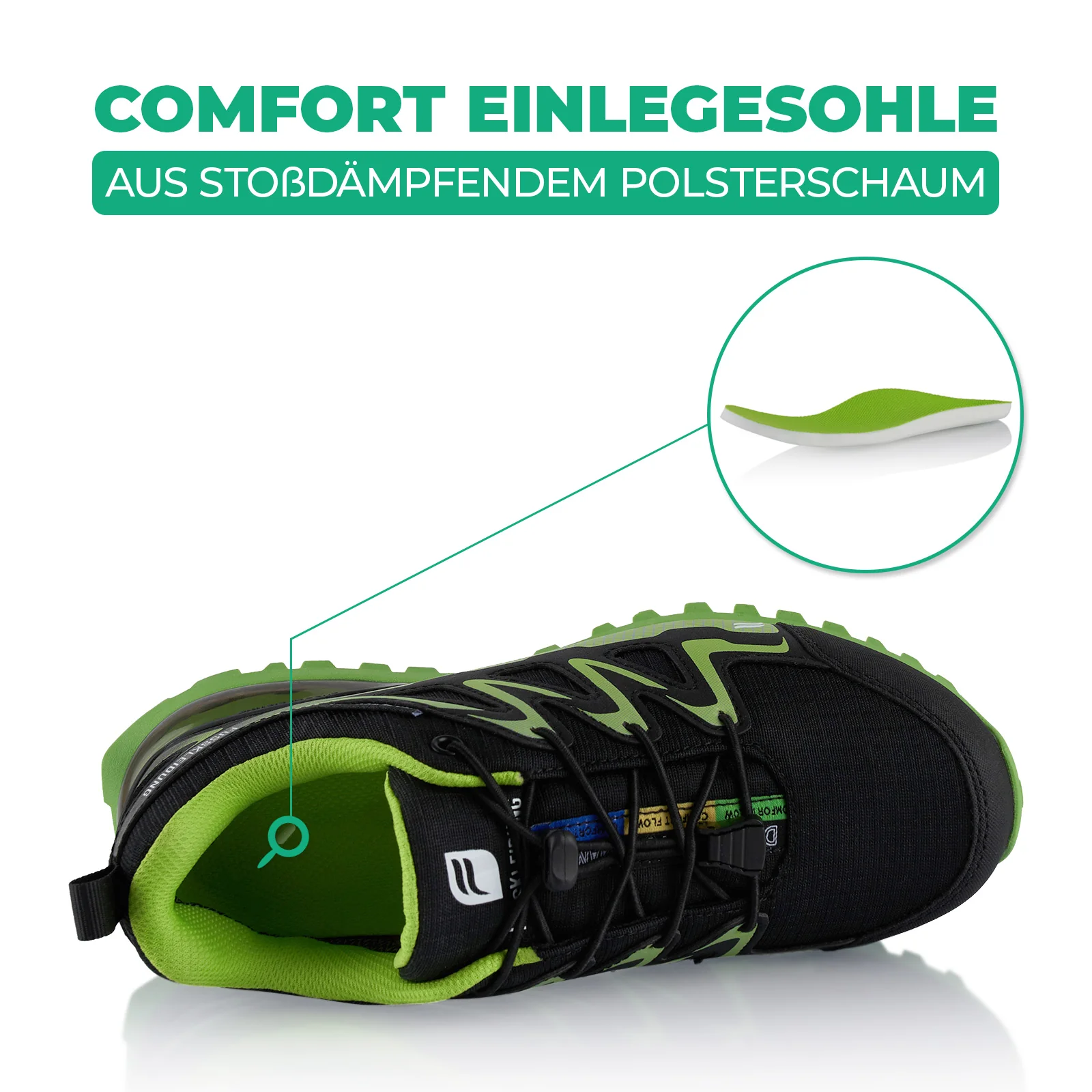 Wanderschuhe Wasserdichte Trail Running Trekkingschuhe - Image 5