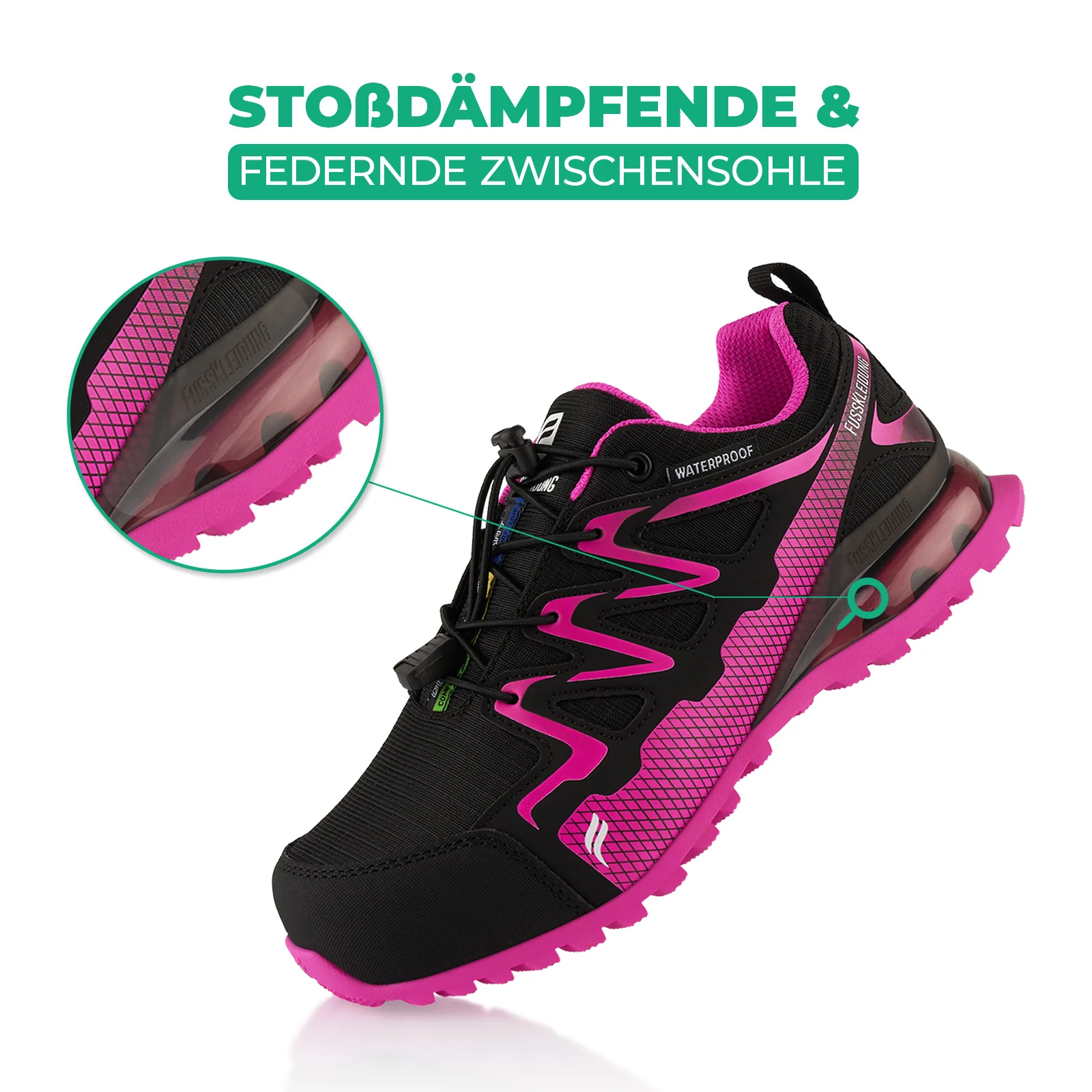 Wanderschuhe Wasserdichte Trail Running Trekkingschuhe - Image 3