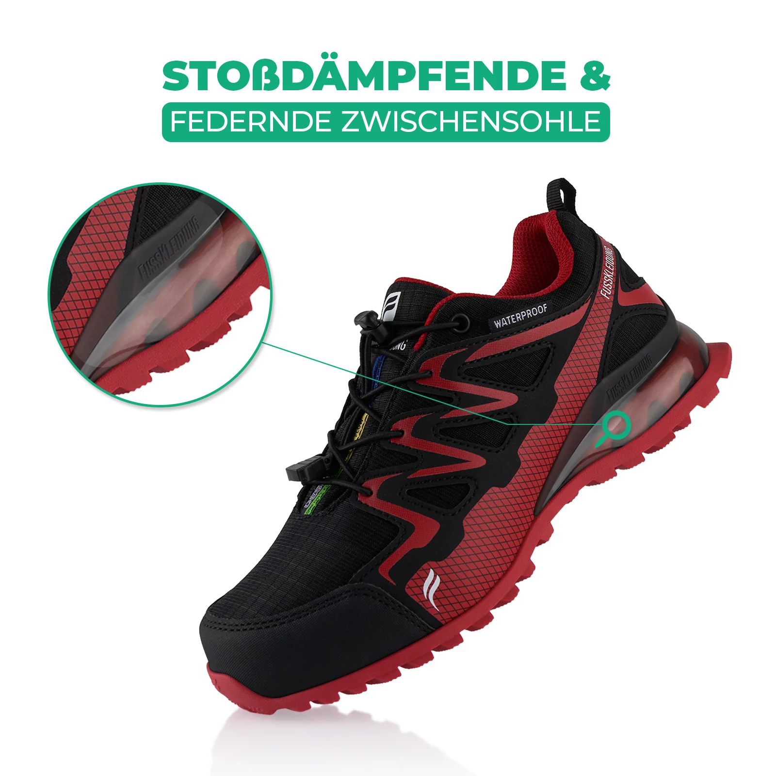 Wanderschuhe Wasserdichte Trail Running Trekkingschuhe - Image 3