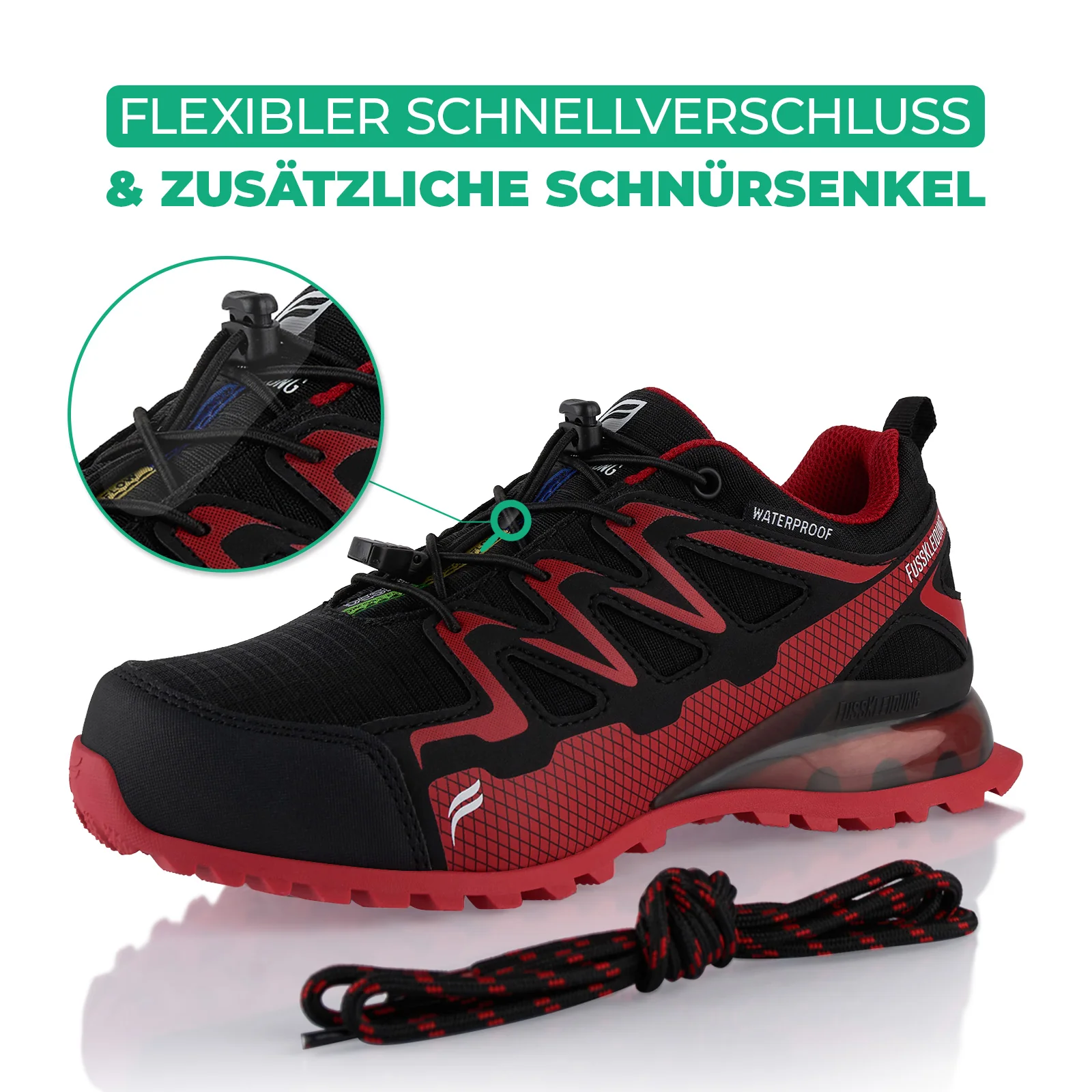 Wanderschuhe Wasserdichte Trail Running Trekkingschuhe - Image 4