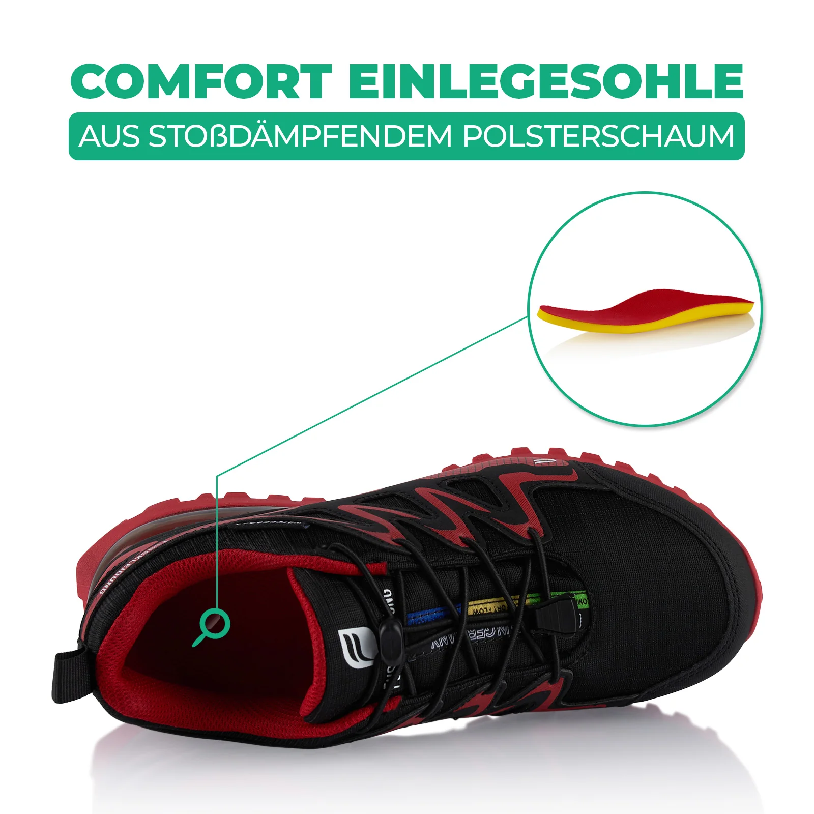 Wanderschuhe Wasserdichte Trail Running Trekkingschuhe - Image 5