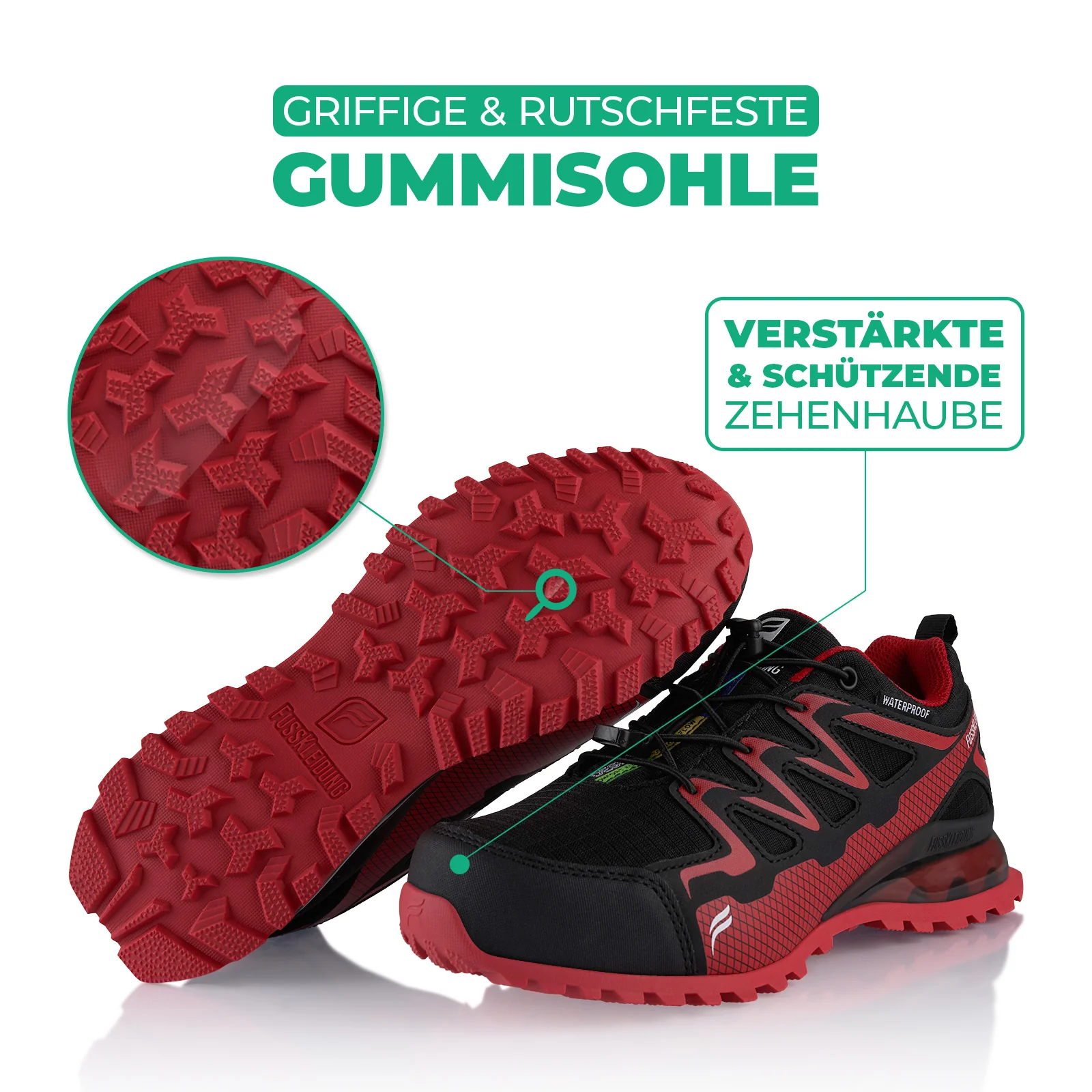 Wanderschuhe Wasserdichte Trail Running Trekkingschuhe - Image 6