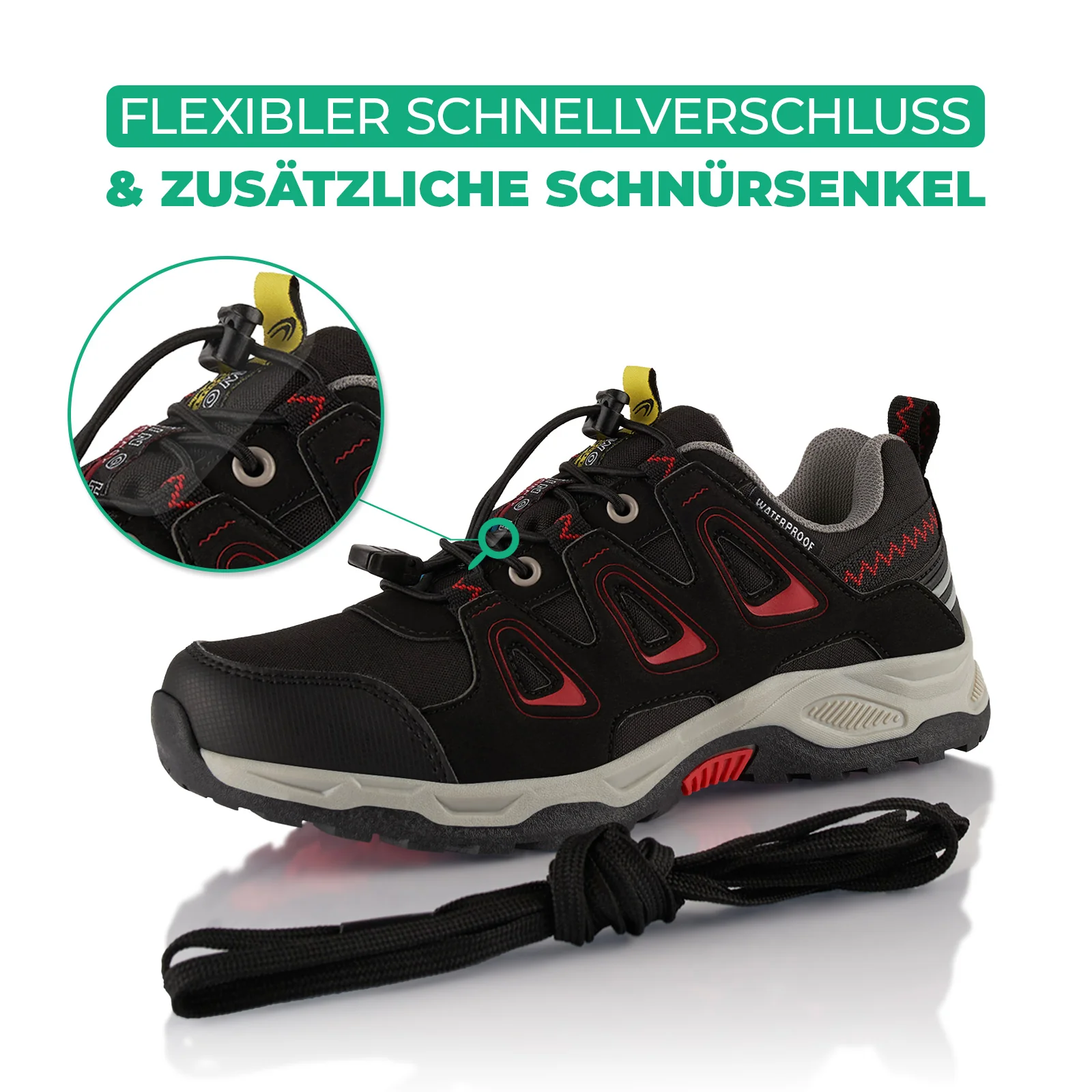 Wanderschuhe Wasserdichte Trail Running Trekkingschuhe - Image 4
