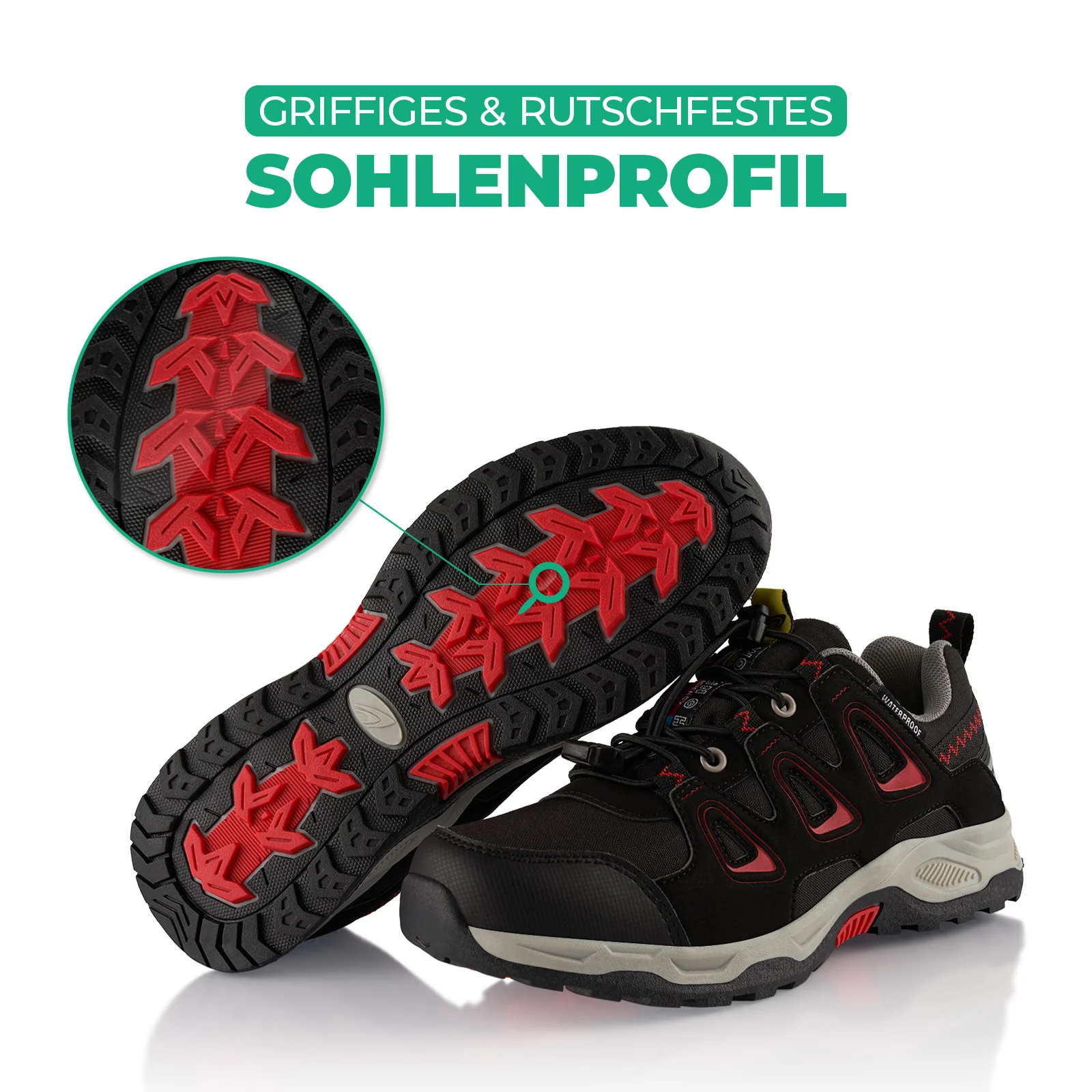 Wanderschuhe Wasserdichte Trail Running Trekkingschuhe - Image 6
