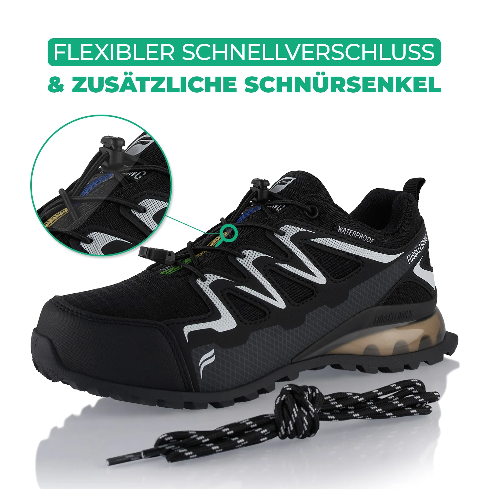 Wanderschuhe Wasserdichte Trail Running Trekkingschuhe - Image 4