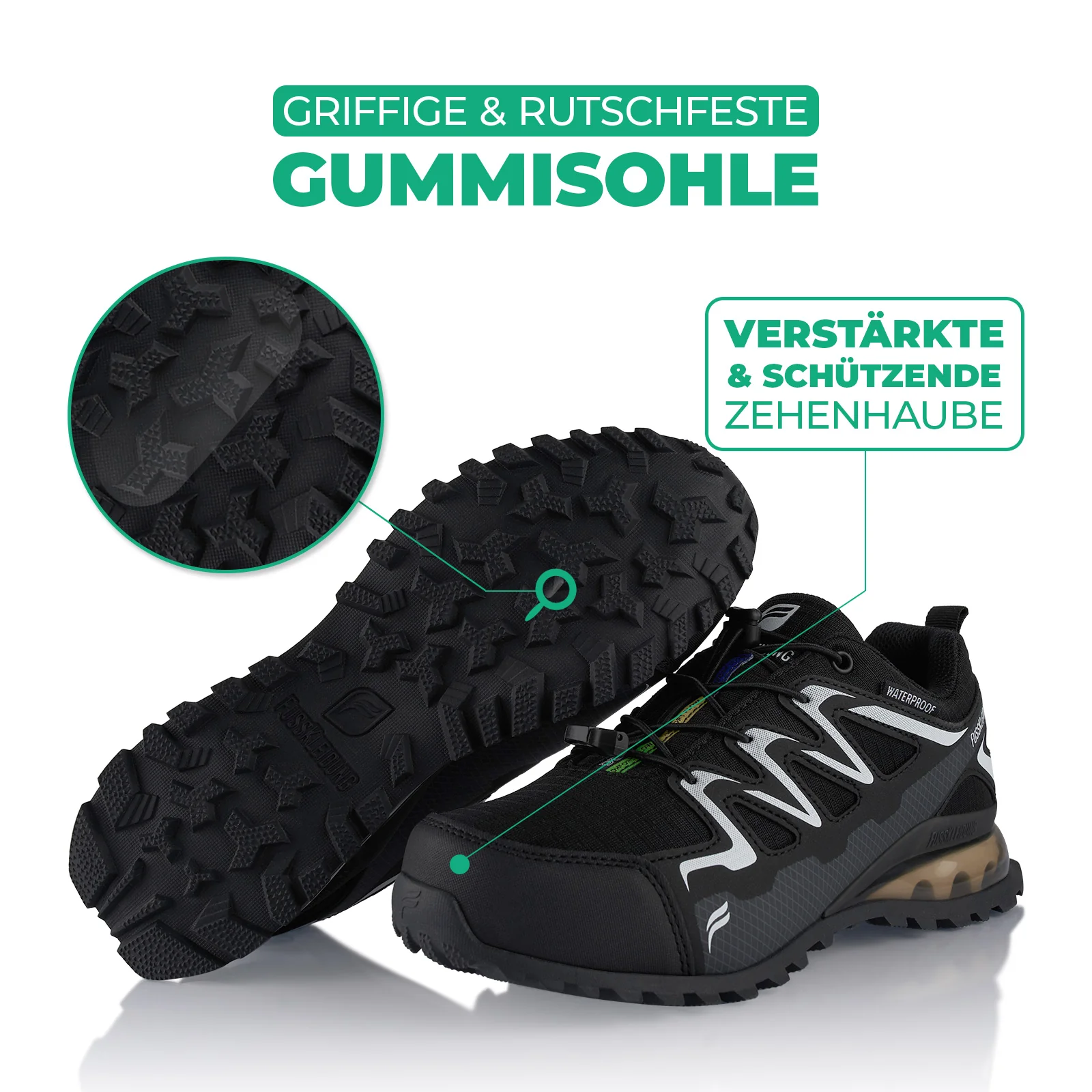 Wanderschuhe Wasserdichte Trail Running Trekkingschuhe - Image 6