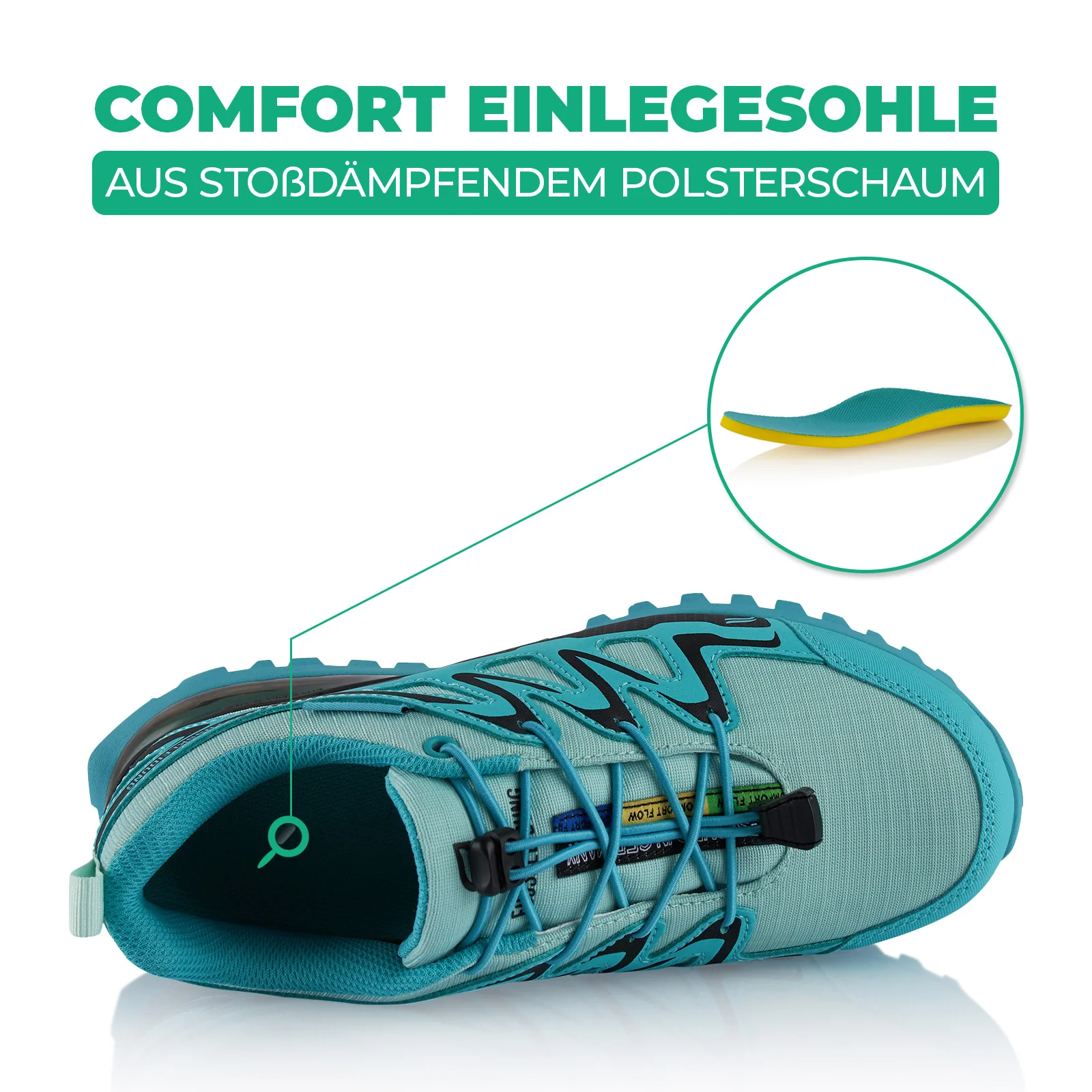Wanderschuhe Wasserdichte Trail Running Trekkingschuhe - Image 5
