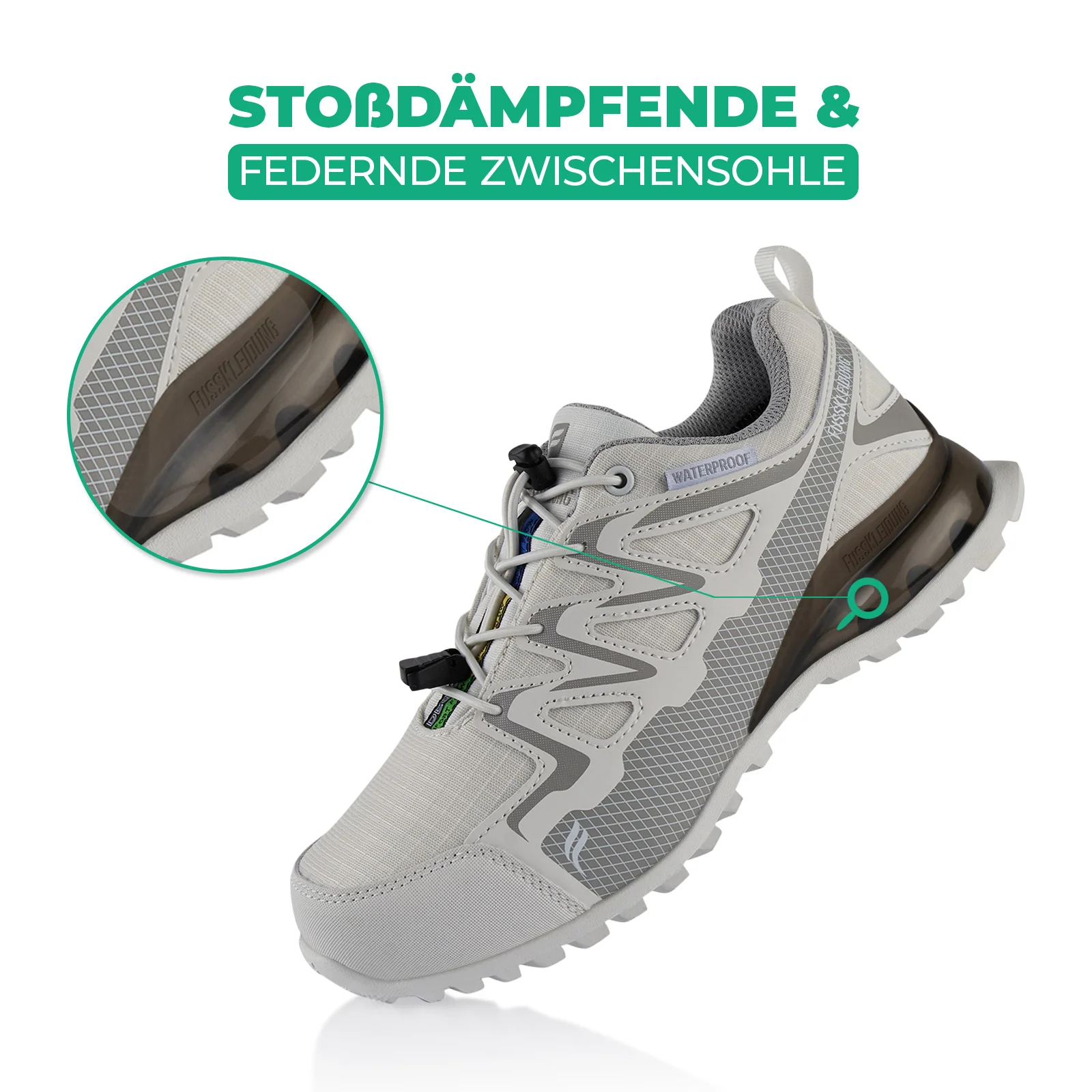 Wanderschuhe Wasserdichte Trail Running Trekkingschuhe - Image 3