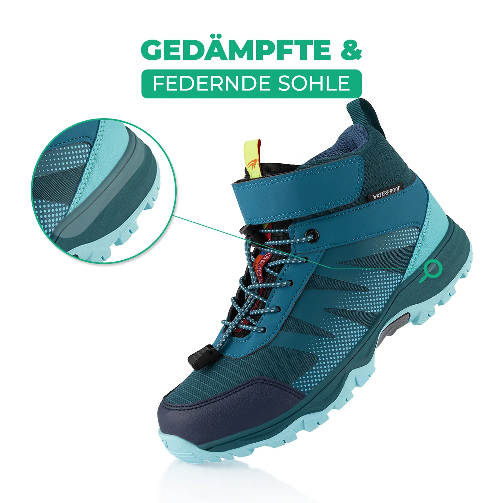 Wanderschuhe Wasserdichte Trail Trekkingschuhe - Image 3