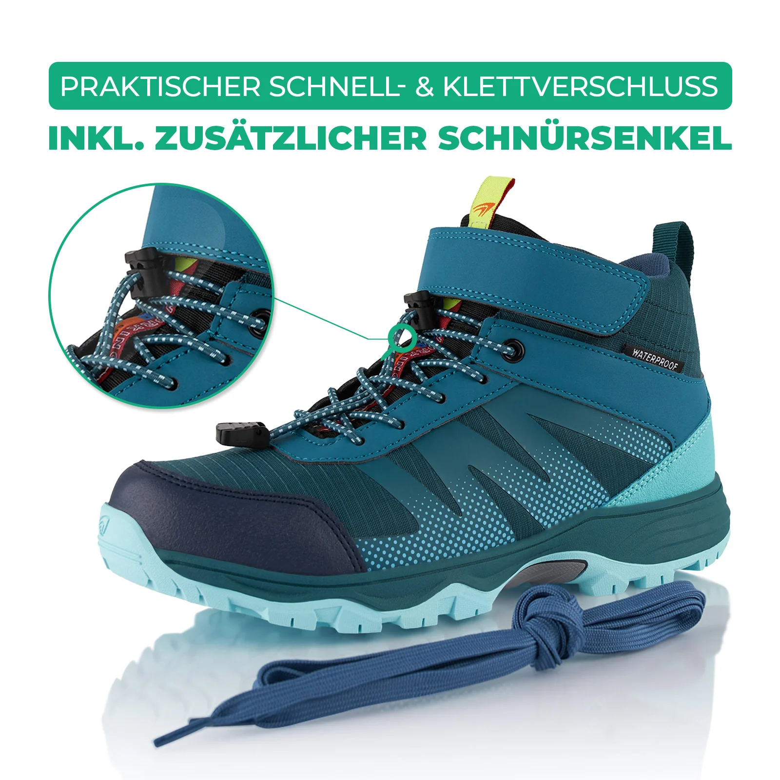 Wanderschuhe Wasserdichte Trail Trekkingschuhe - Image 4