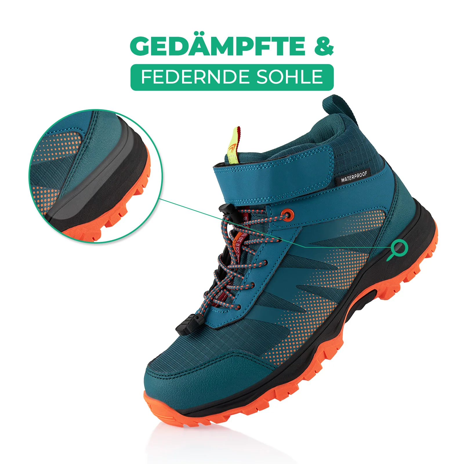 Wanderschuhe Wasserdichte Trail Trekkingschuhe - Image 3