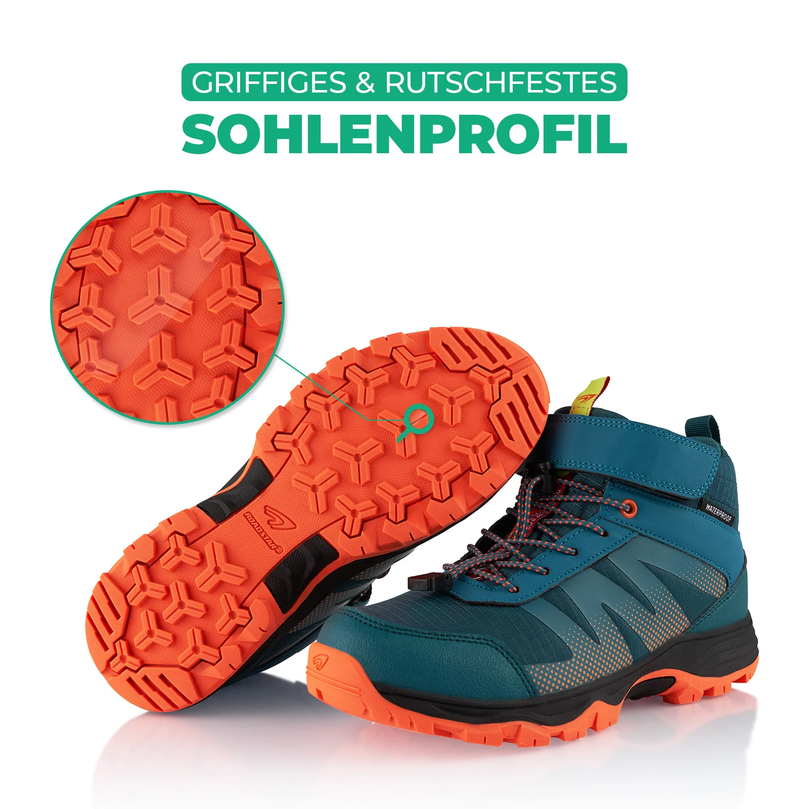 Wanderschuhe Wasserdichte Trail Trekkingschuhe - Image 6