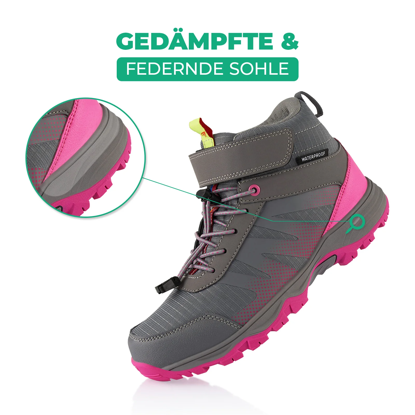 Wanderschuhe Wasserdichte Trail Trekkingschuhe - Image 3