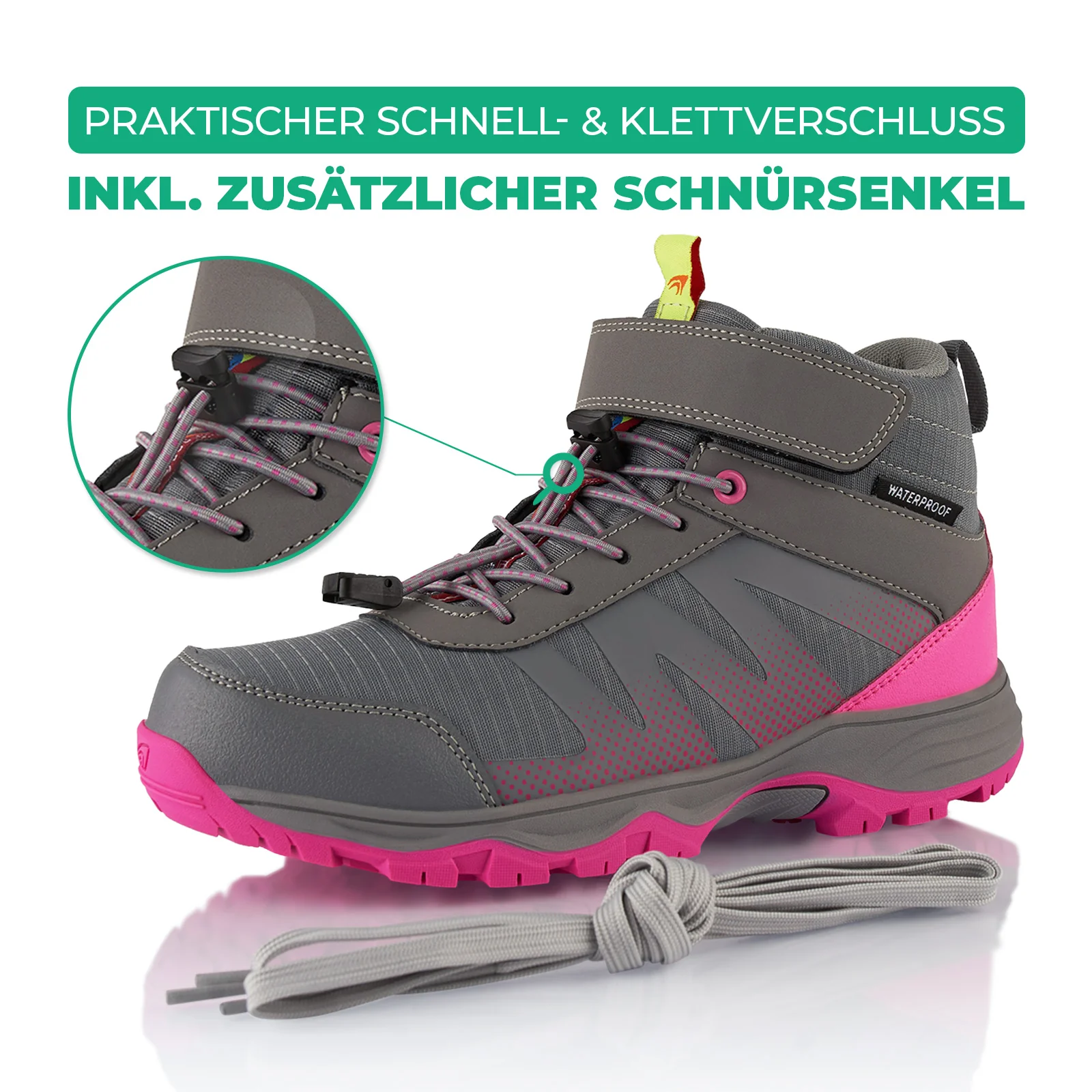 Wanderschuhe Wasserdichte Trail Trekkingschuhe - Image 4