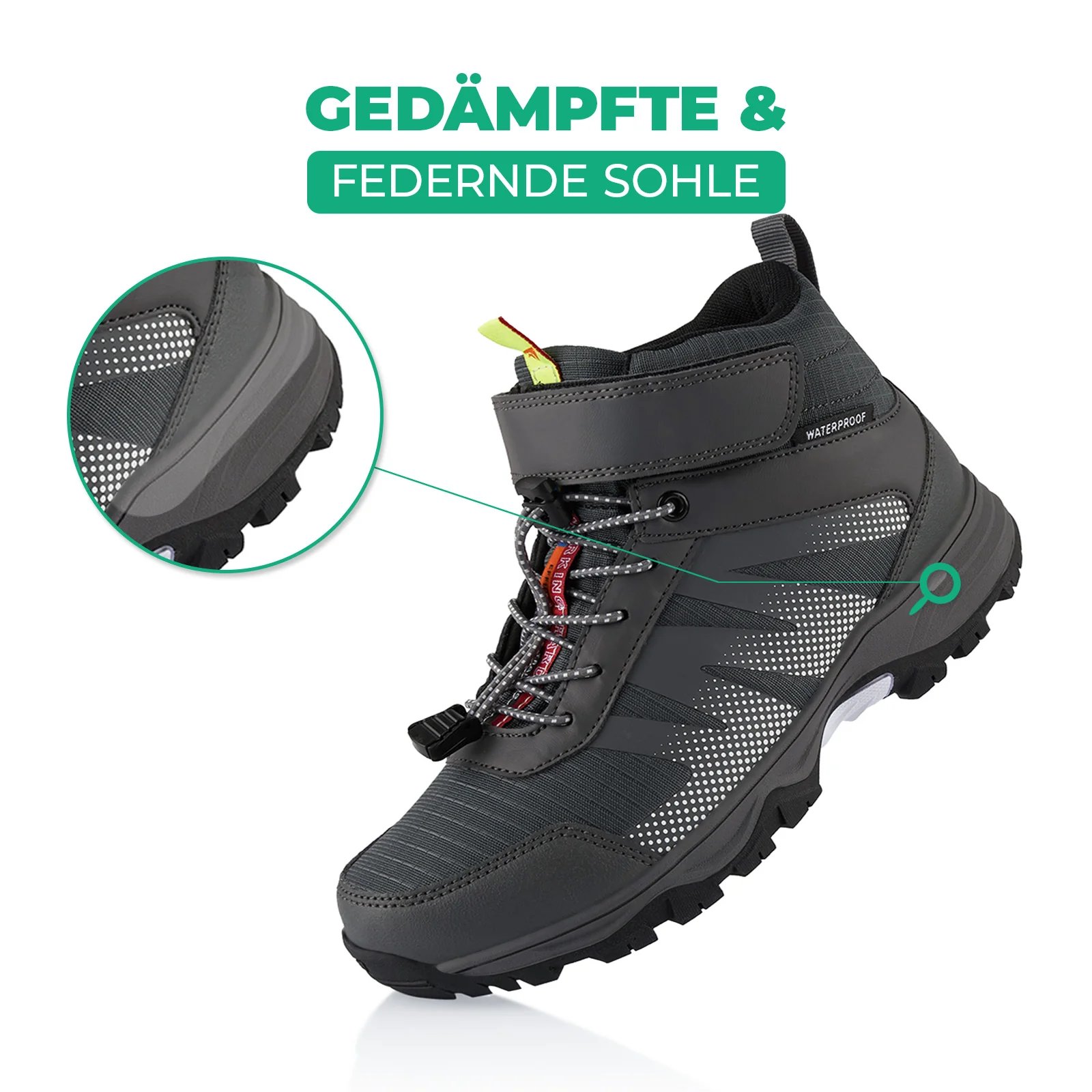 Wanderschuhe Wasserdichte Trail Trekkingschuhe - Image 3