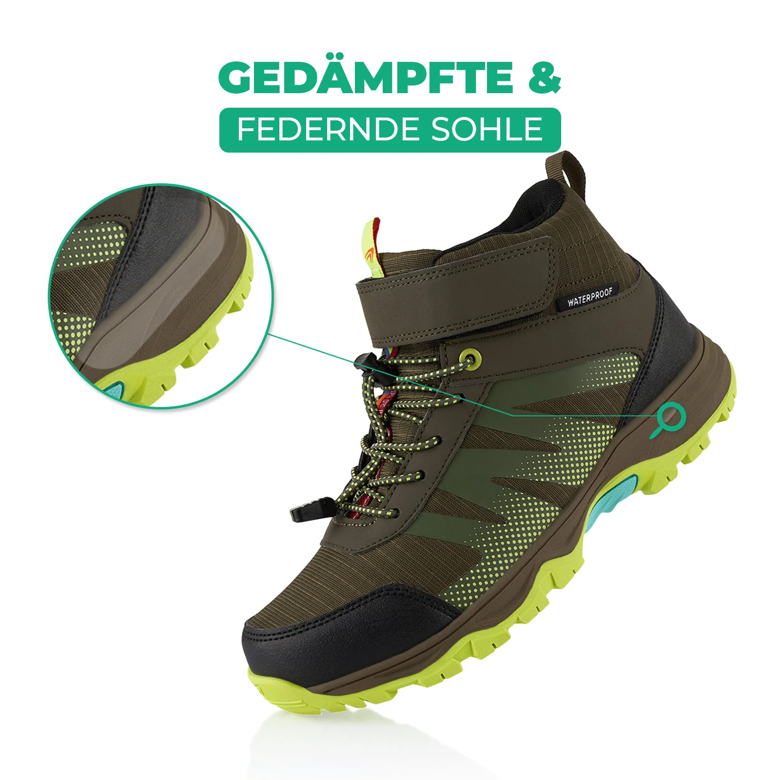 Wanderschuhe Wasserdichte Trail Trekkingschuhe - Image 3