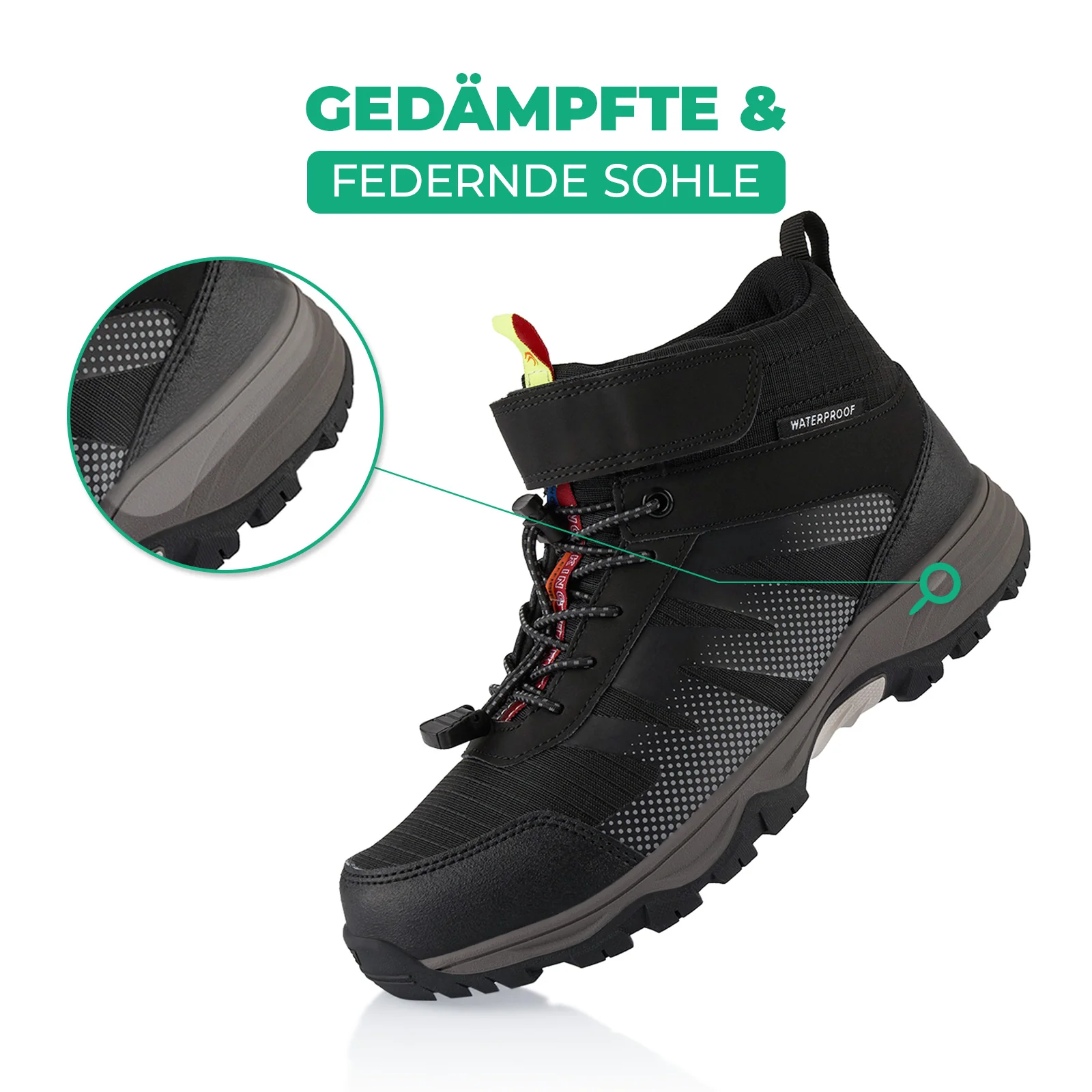 Wanderschuhe Wasserdichte Trail Trekkingschuhe - Image 3