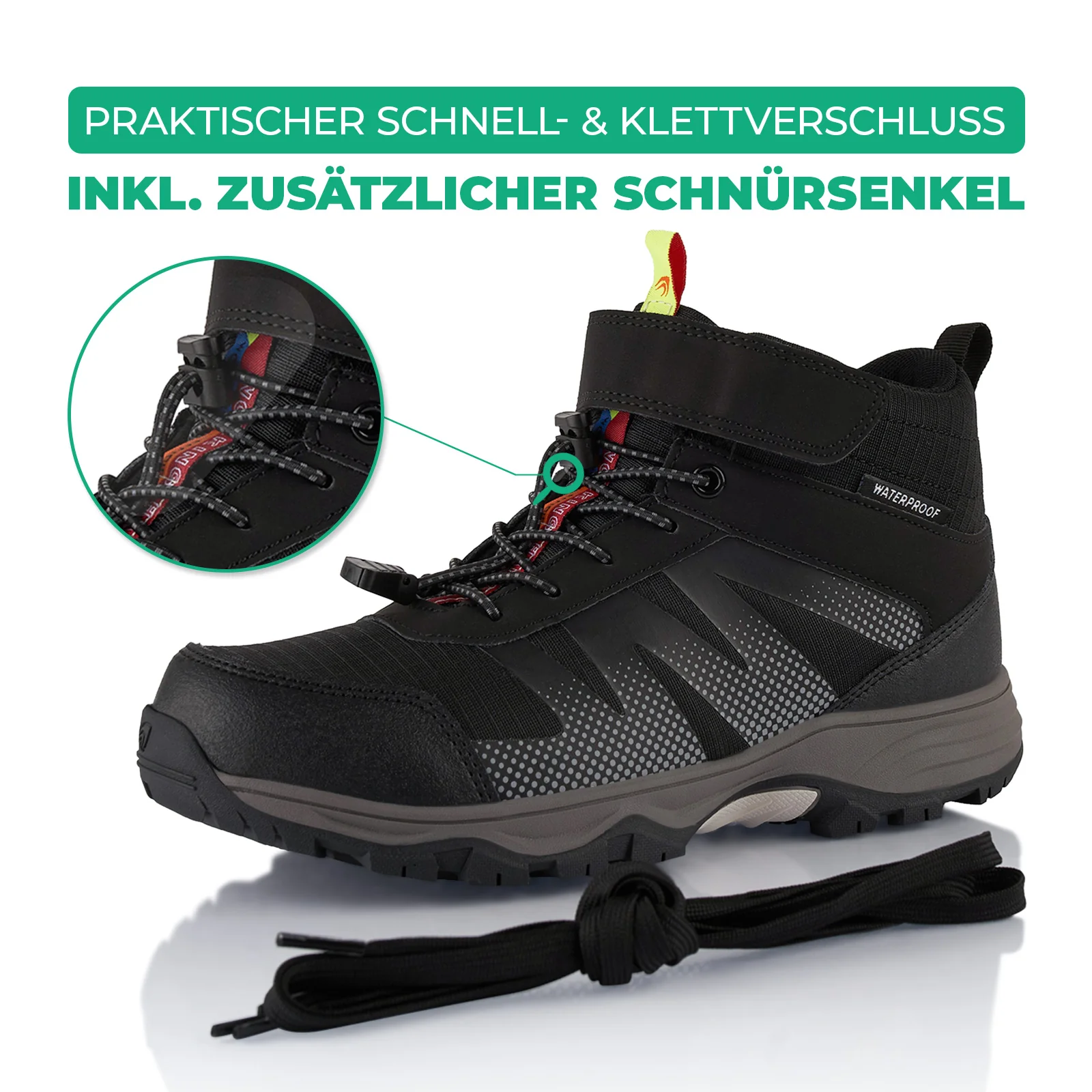 Wanderschuhe Wasserdichte Trail Trekkingschuhe - Image 4