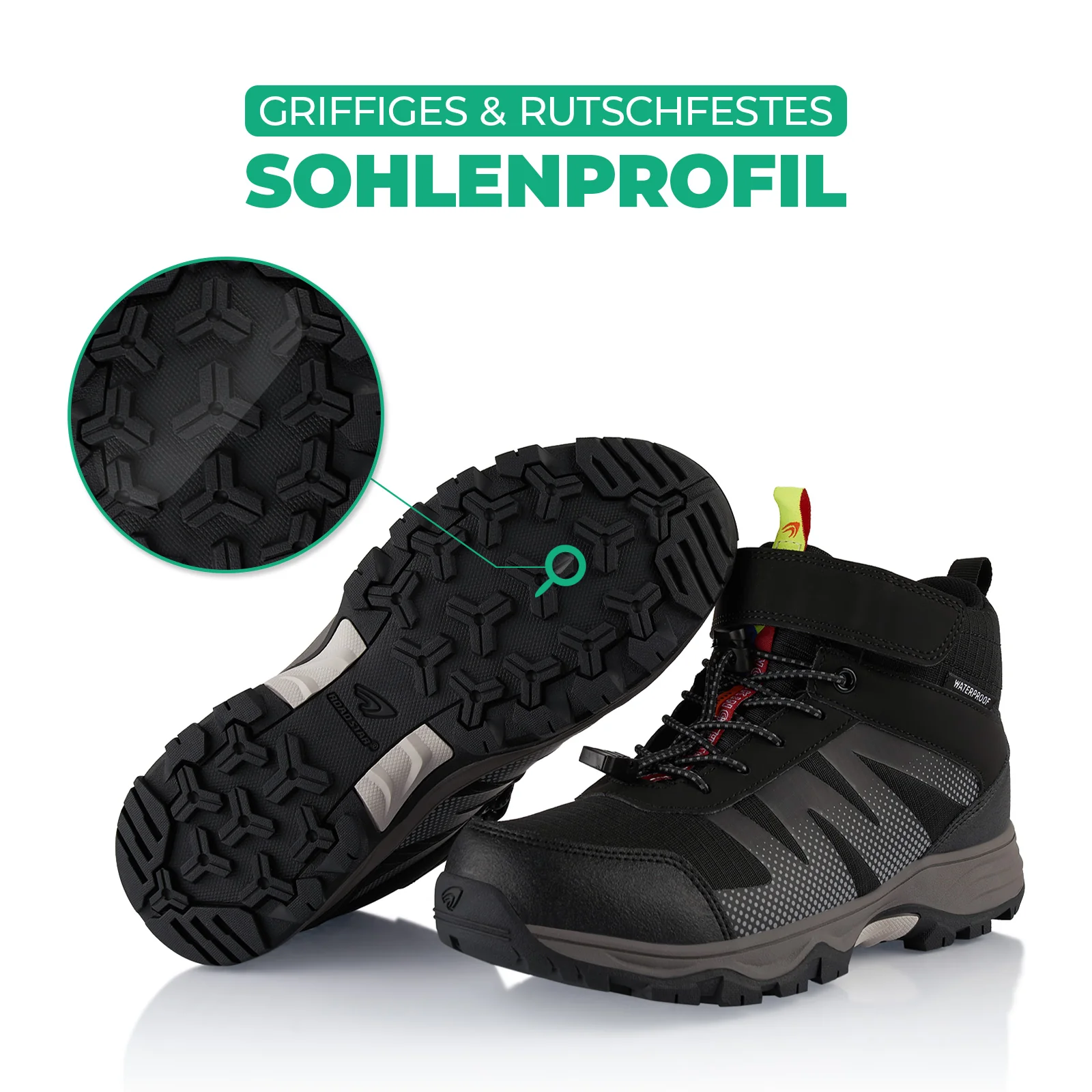 Wanderschuhe Wasserdichte Trail Trekkingschuhe - Image 6