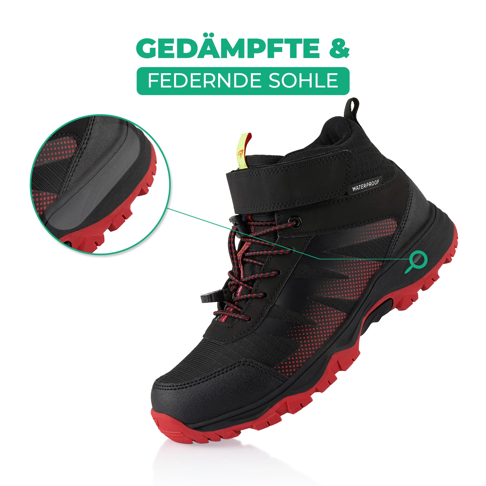 Wanderschuhe Wasserdichte Trail Trekkingschuhe - Image 3