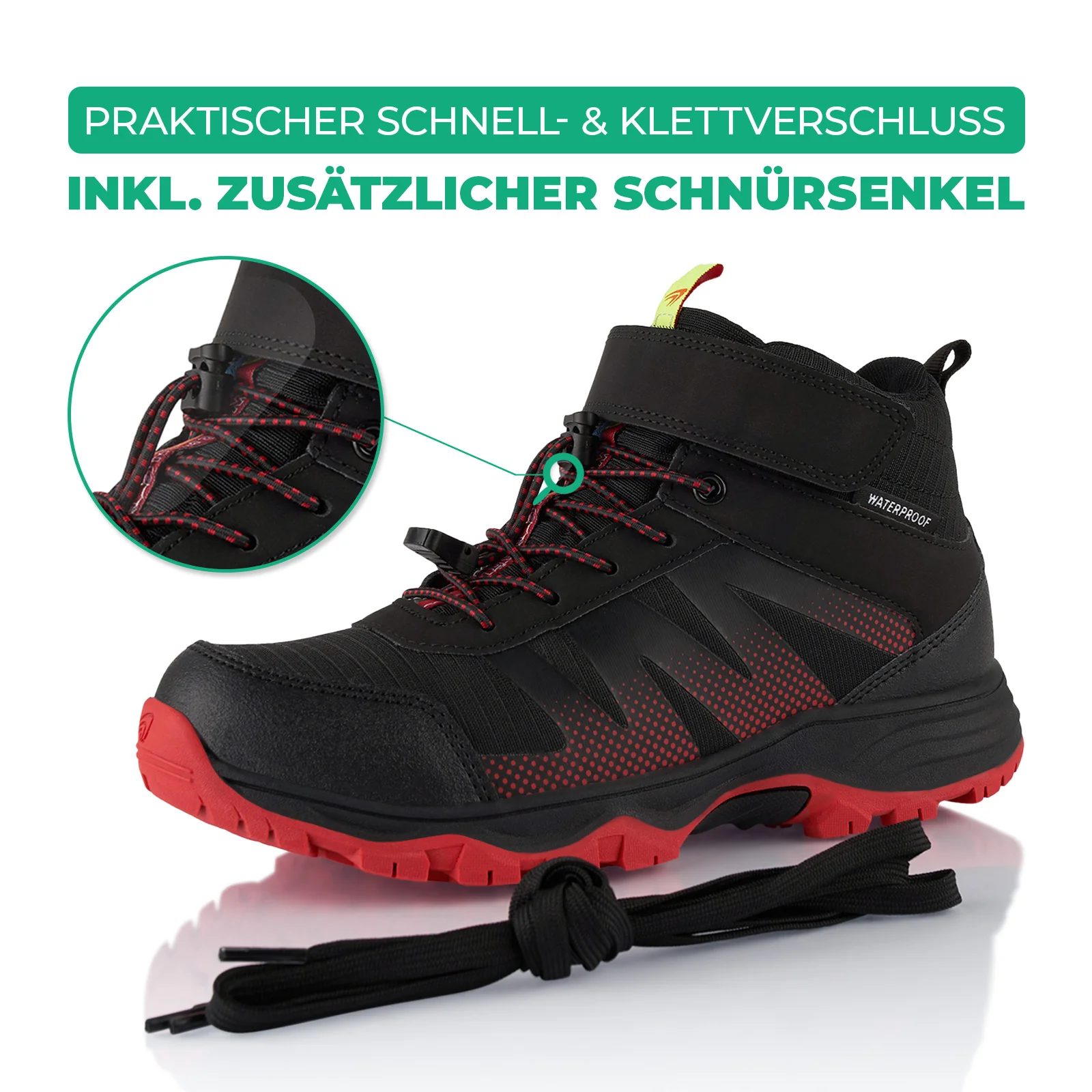 Wanderschuhe Wasserdichte Trail Trekkingschuhe - Image 4