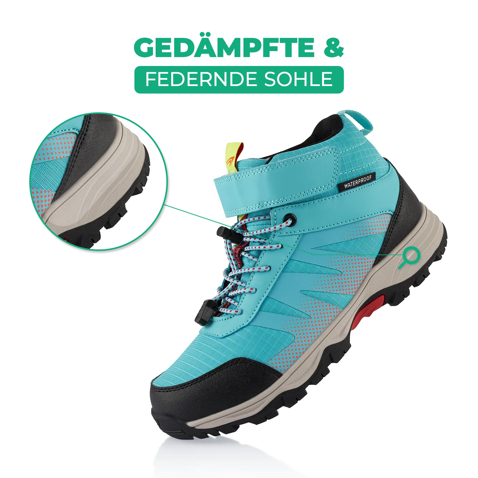 Wanderschuhe Wasserdichte Trail Trekkingschuhe - Image 3