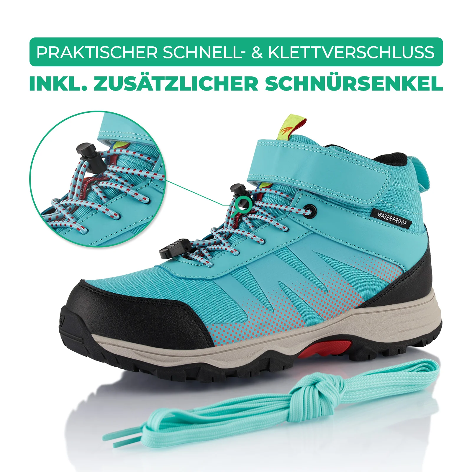 Wanderschuhe Wasserdichte Trail Trekkingschuhe - Image 4