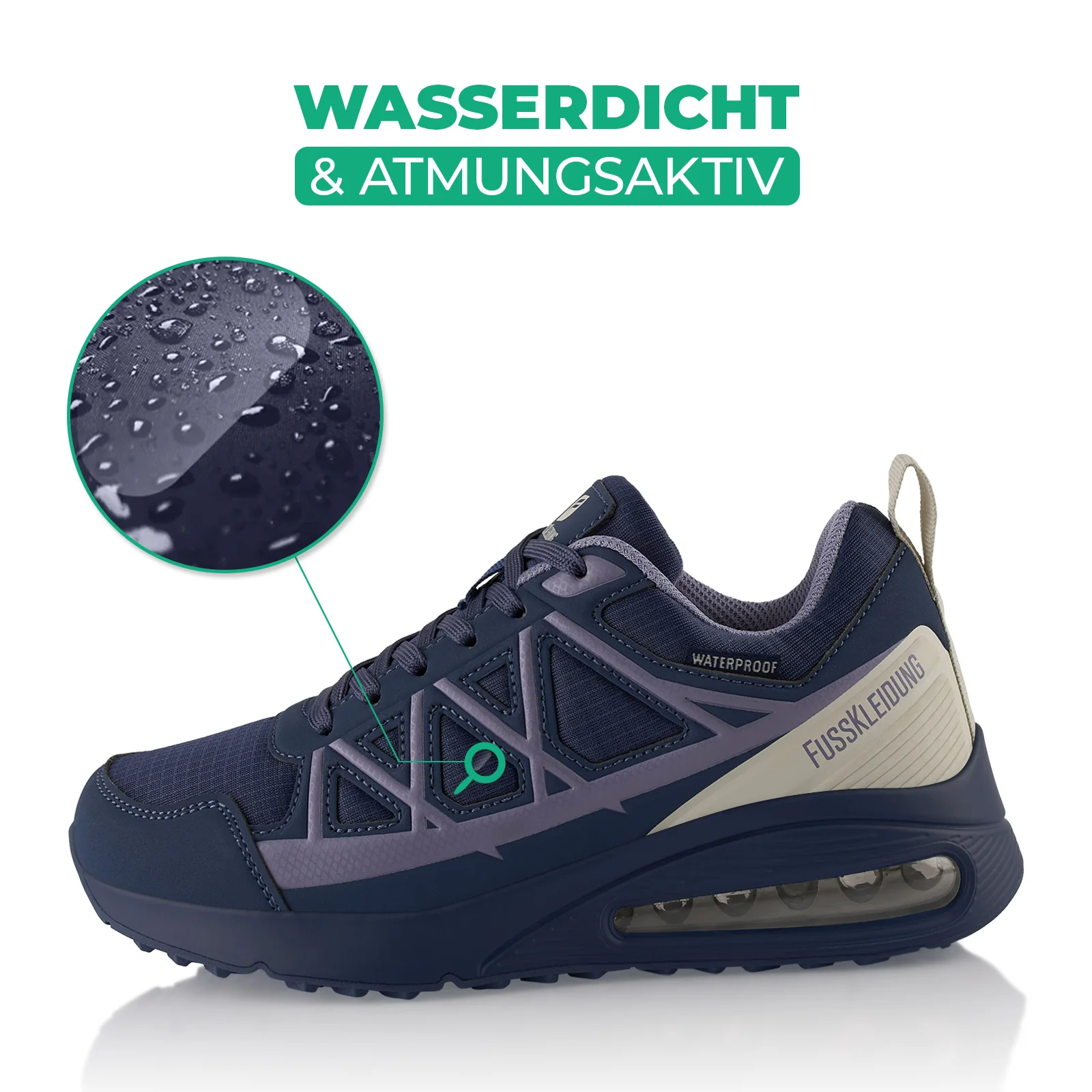 Sneaker Dämpfende Komfortsohle Wasserdicht - Image 2