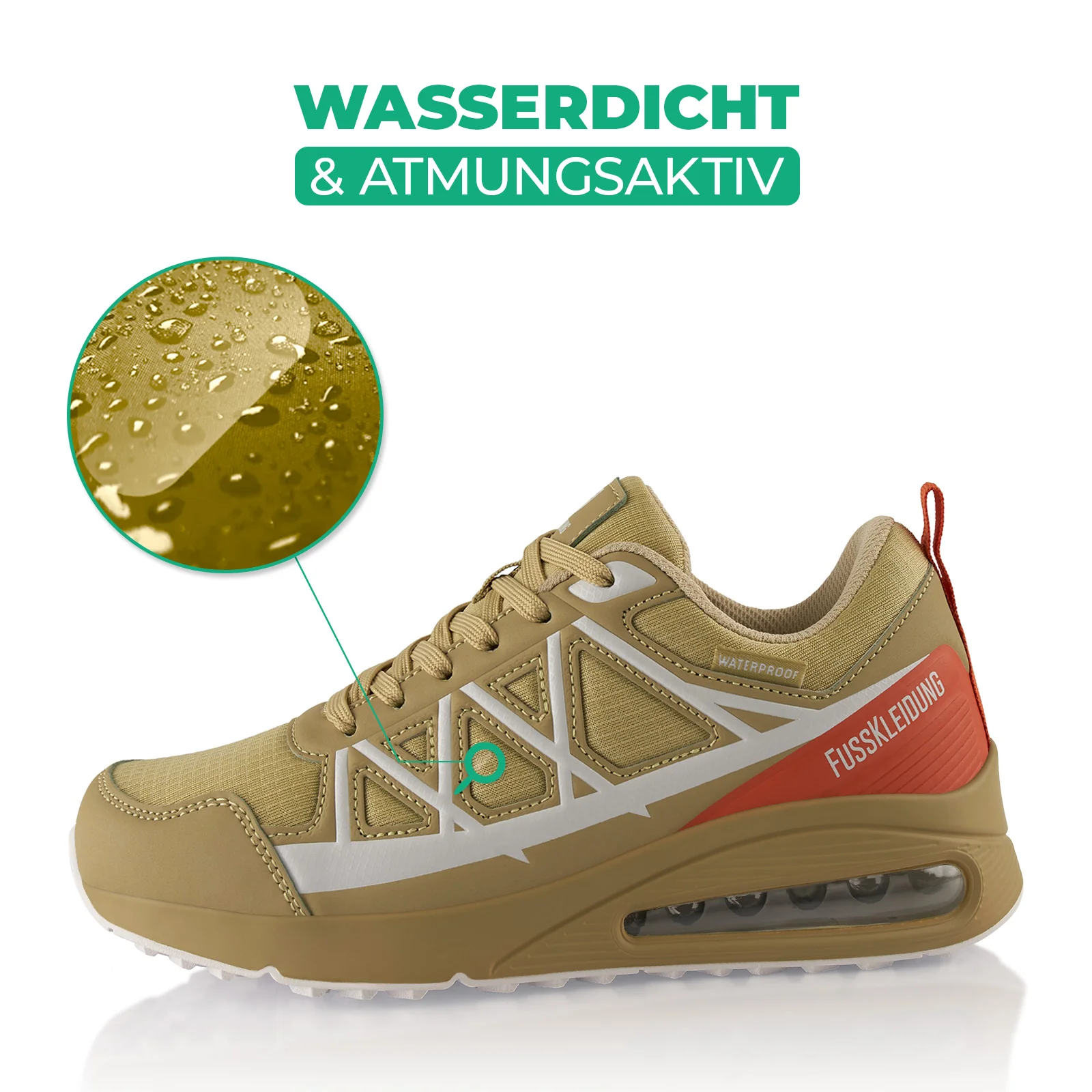 Sneaker Dämpfende Komfortsohle Wasserdicht - Image 2