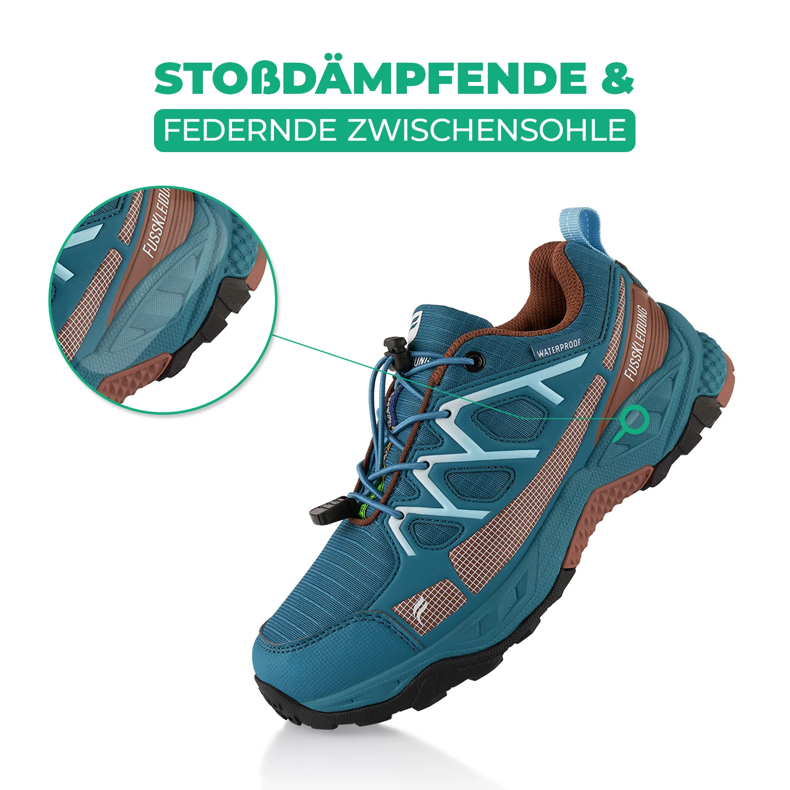 Wanderschuhe Wasserdichte Trail Running Trekkingschuhe - Image 3