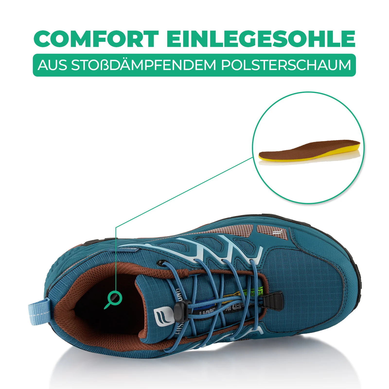 Wanderschuhe Wasserdichte Trail Running Trekkingschuhe - Image 5