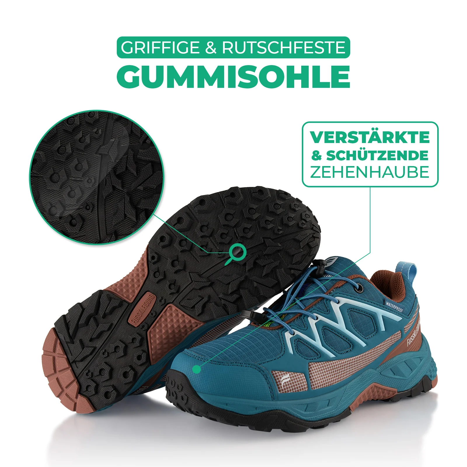 Wanderschuhe Wasserdichte Trail Running Trekkingschuhe - Image 6