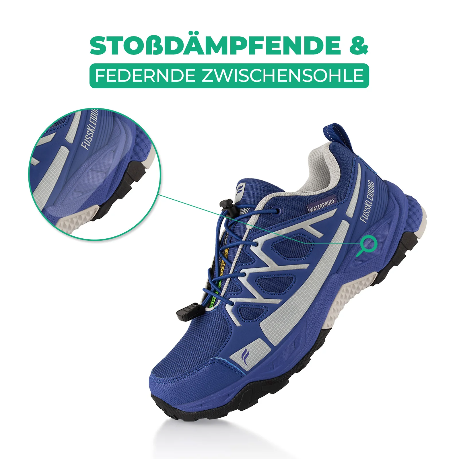 Wanderschuhe Wasserdichte Trail Running Trekkingschuhe - Image 3