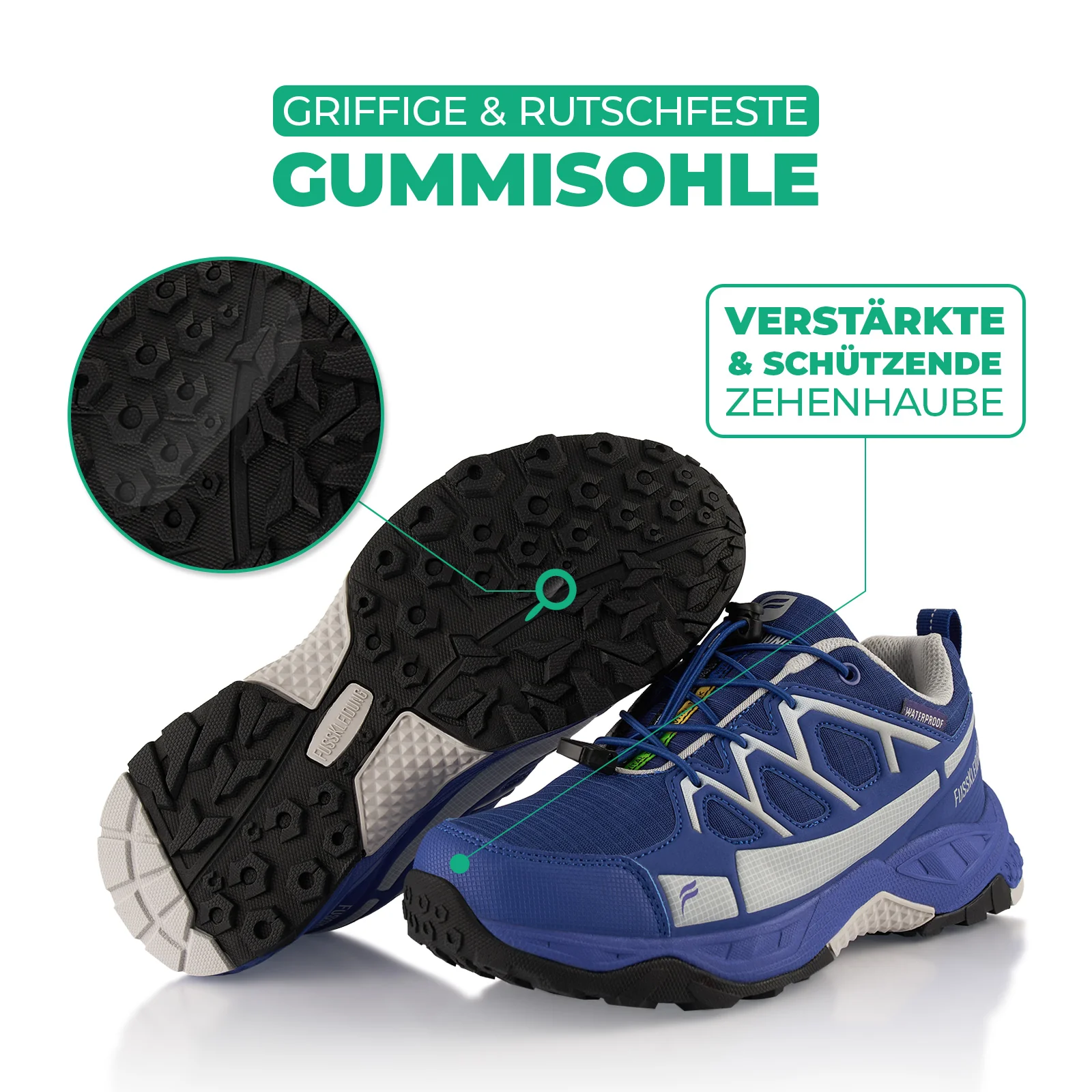 Wanderschuhe Wasserdichte Trail Running Trekkingschuhe - Image 6
