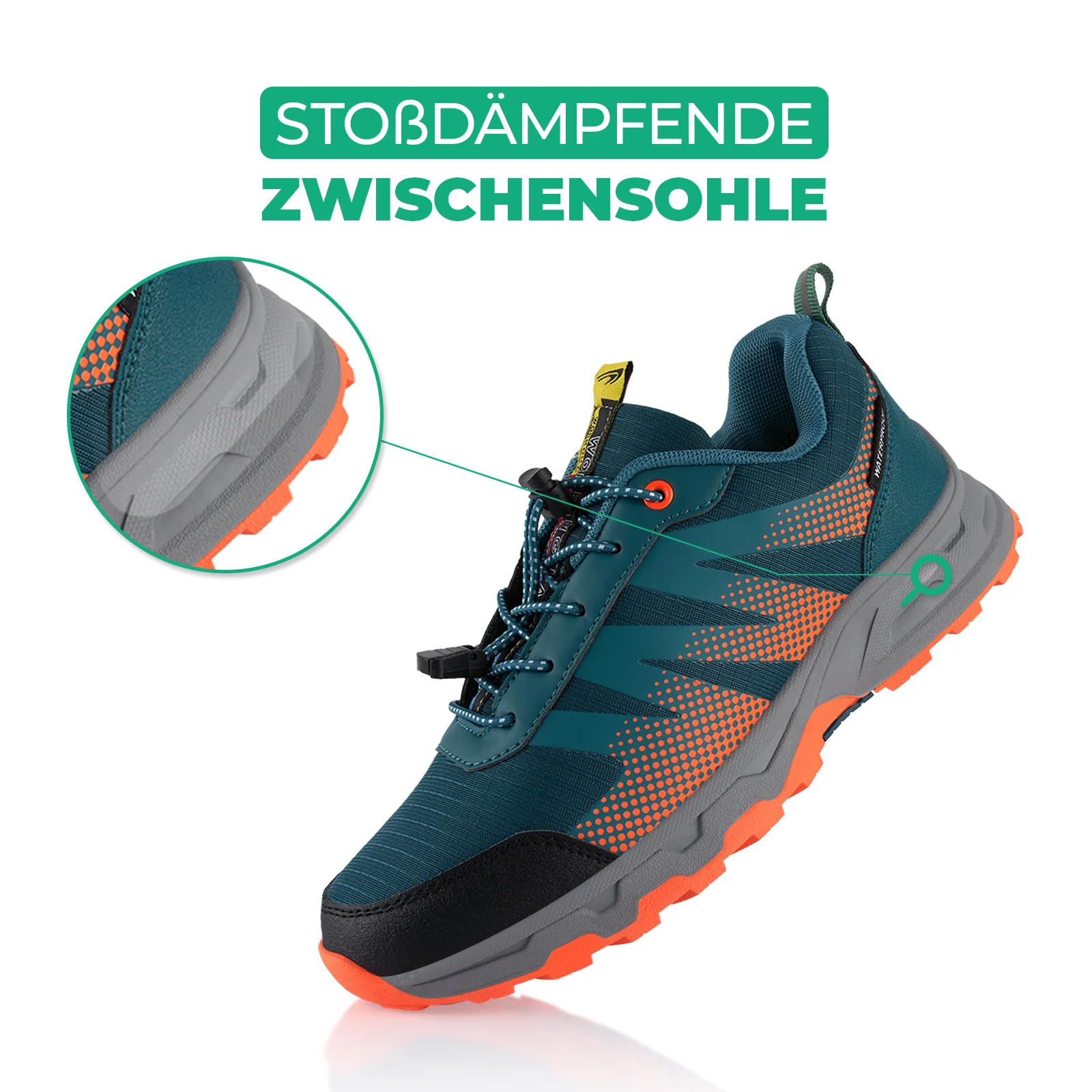 Wanderschuhe Wasserdichte Trail Running Trekkingschuhe - Image 3