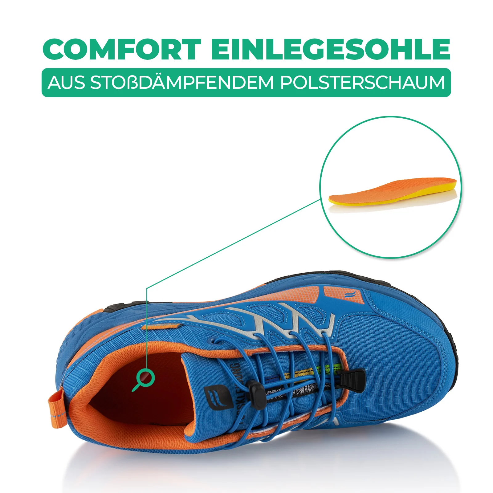 Wanderschuhe Wasserdichte Trail Running Trekkingschuhe - Image 5