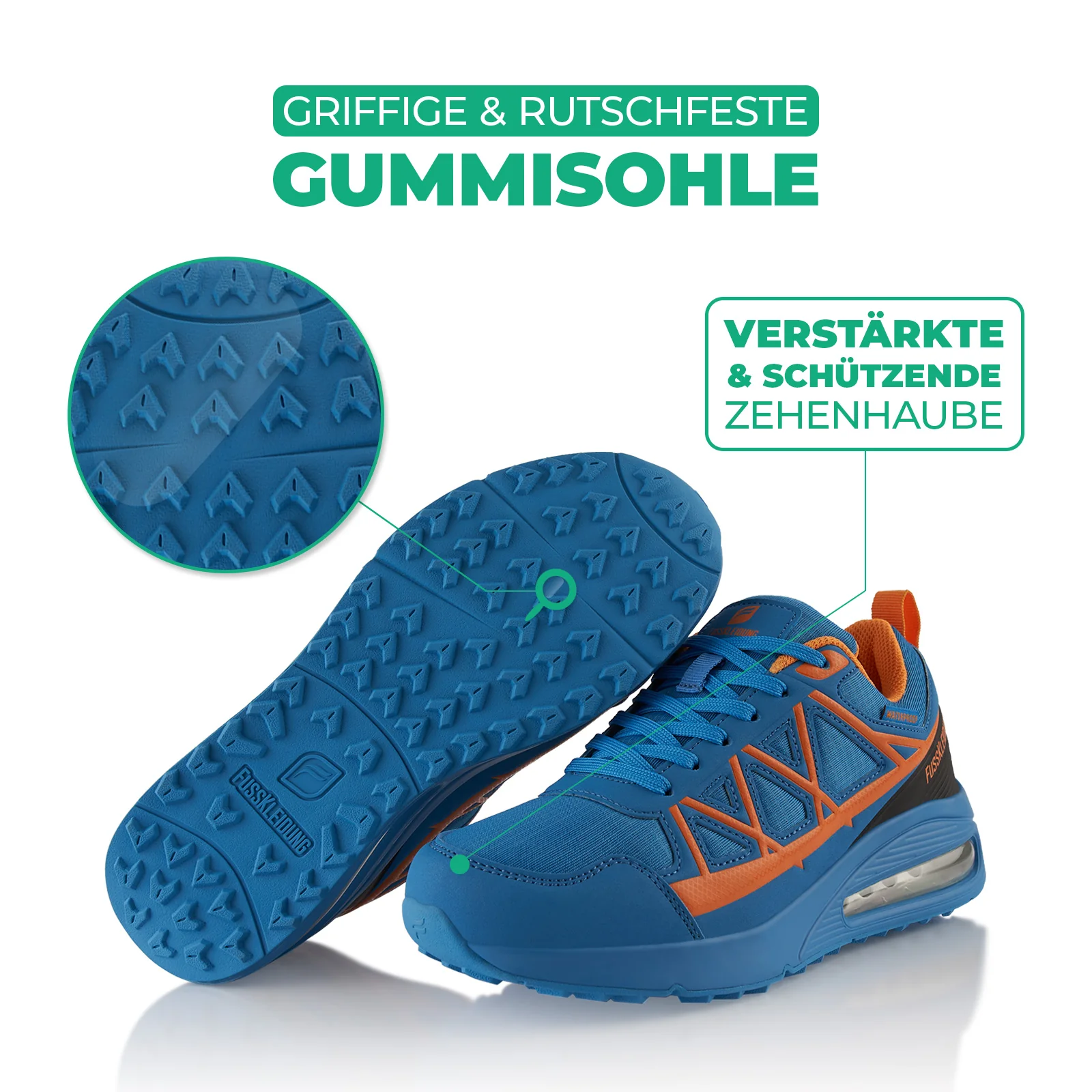 Sneaker Dämpfende Komfortsohle Wasserdicht - Image 4
