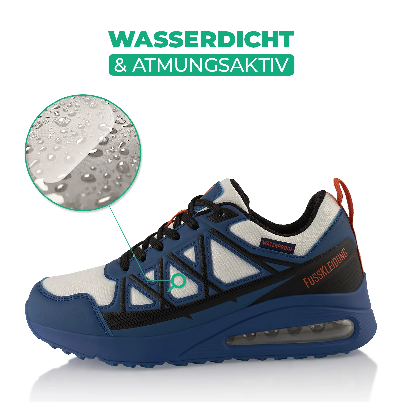 Sneaker Dämpfende Komfortsohle Wasserdicht - Image 2