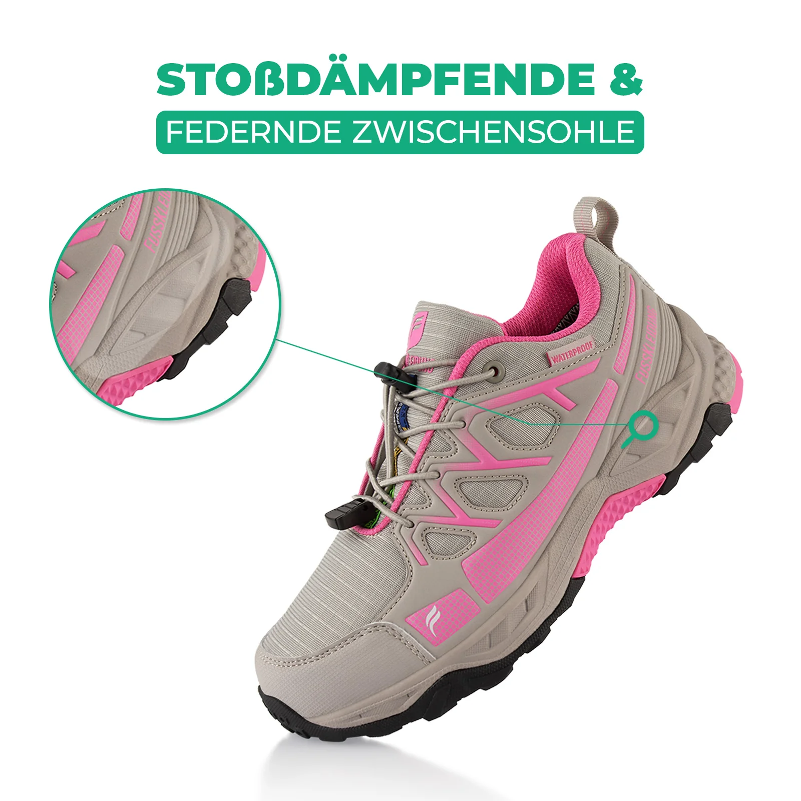 Wanderschuhe Wasserdichte Trail Running Trekkingschuhe - Image 3