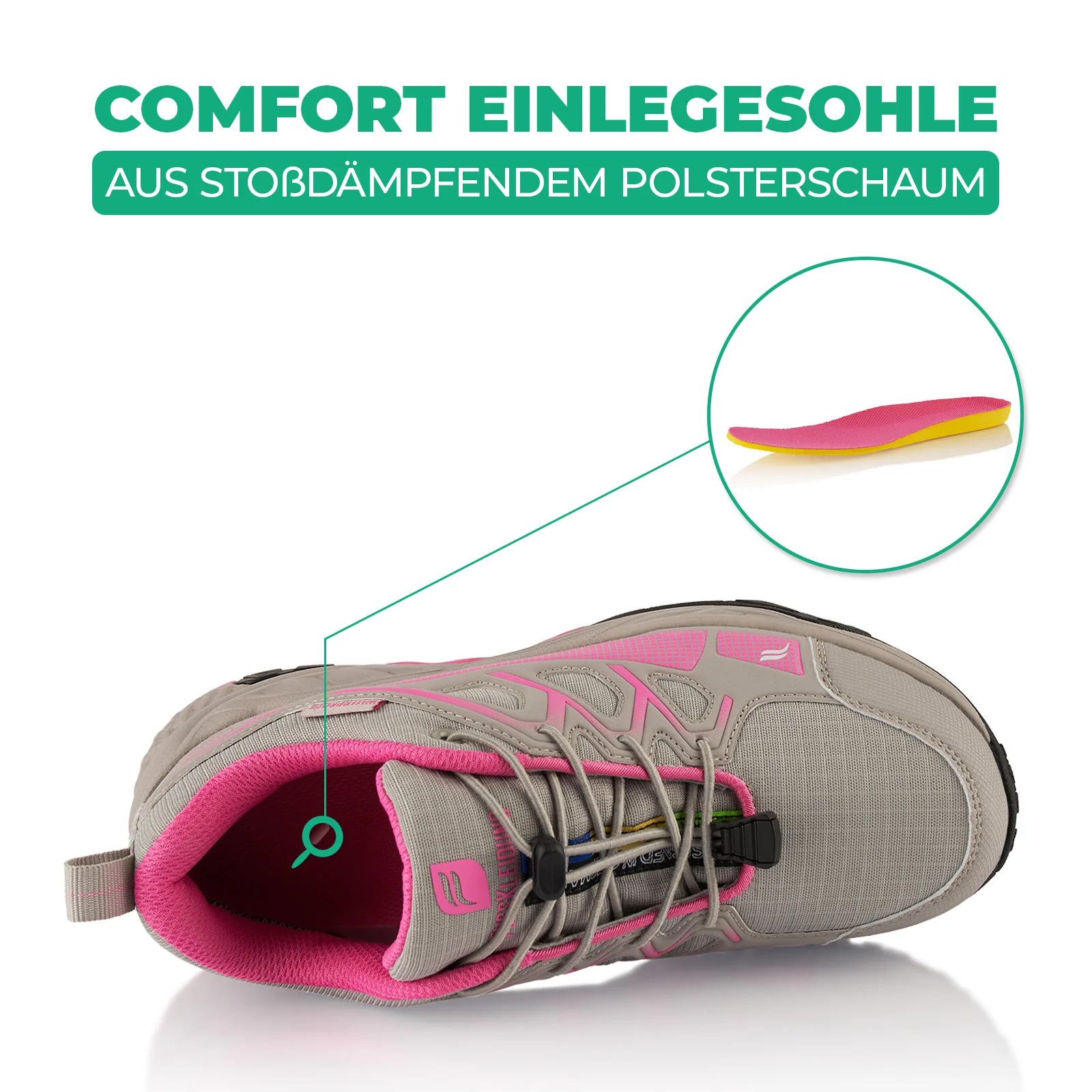 Wanderschuhe Wasserdichte Trail Running Trekkingschuhe - Image 5