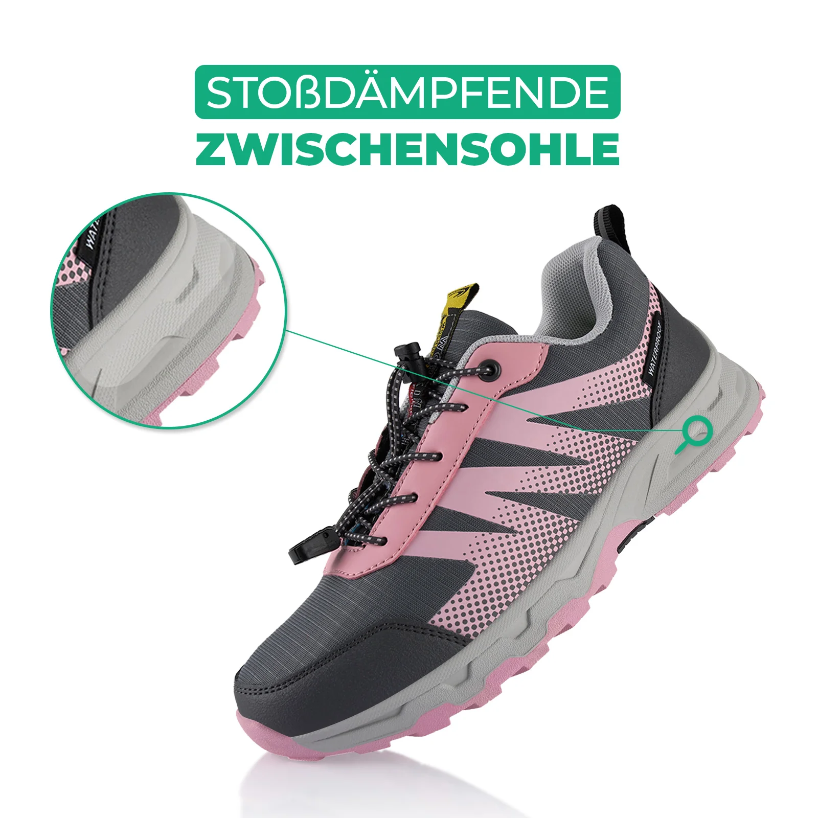 Wanderschuhe Wasserdichte Trail Running Trekkingschuhe - Image 3