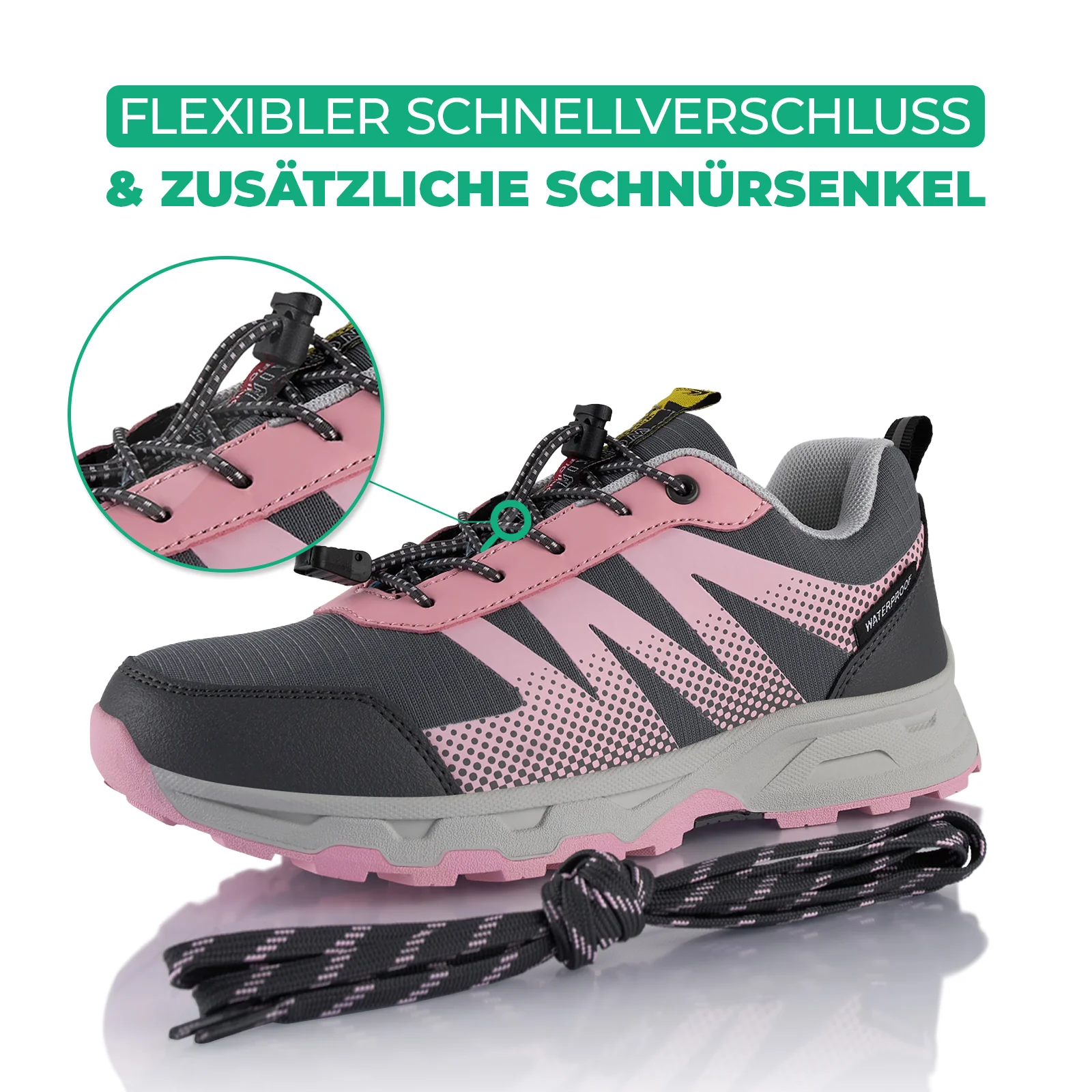 Wanderschuhe Wasserdichte Trail Running Trekkingschuhe - Image 4